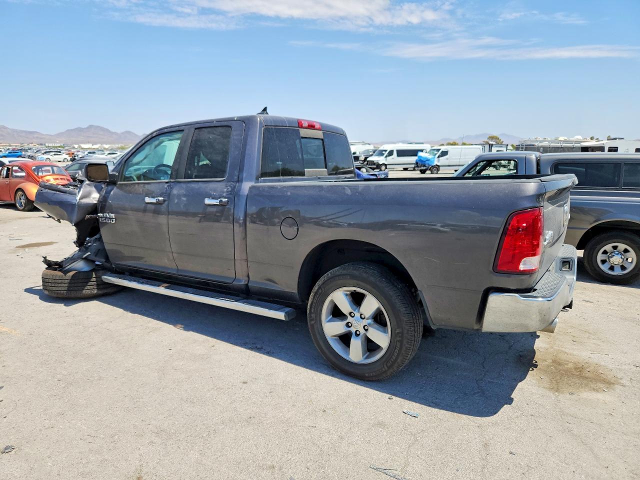 2014 Ram 1500 Slt Gray vin: 1C6RR7GT2ES322552