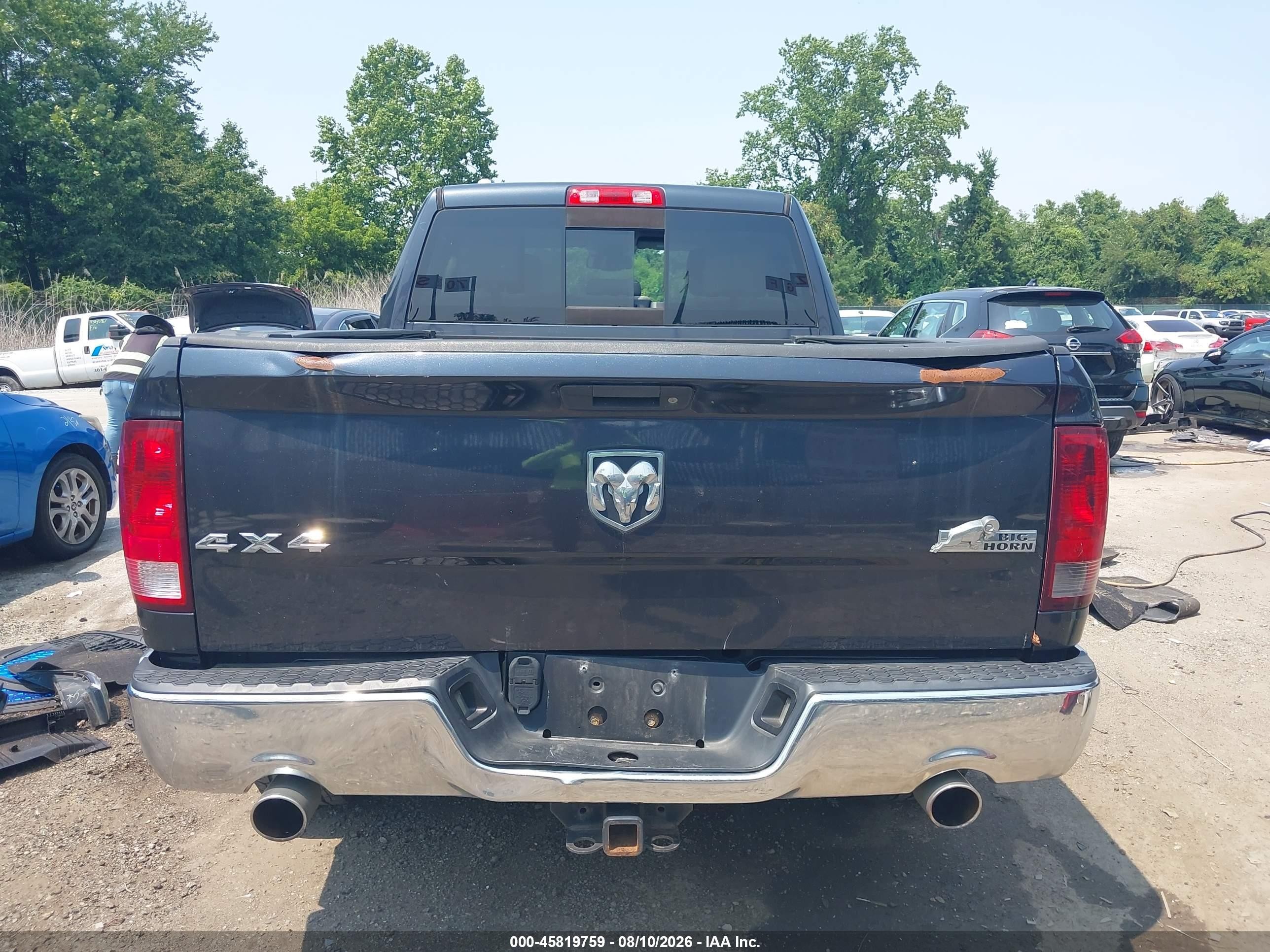 2014 Ram 1500 Big Horn Gray vin: 1C6RR7GT2ES386350
