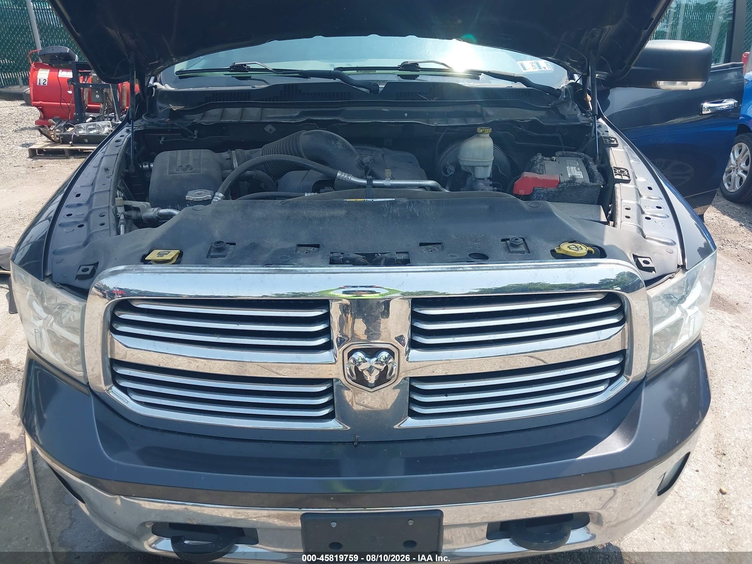 2014 Ram 1500 Big Horn Gray vin: 1C6RR7GT2ES386350