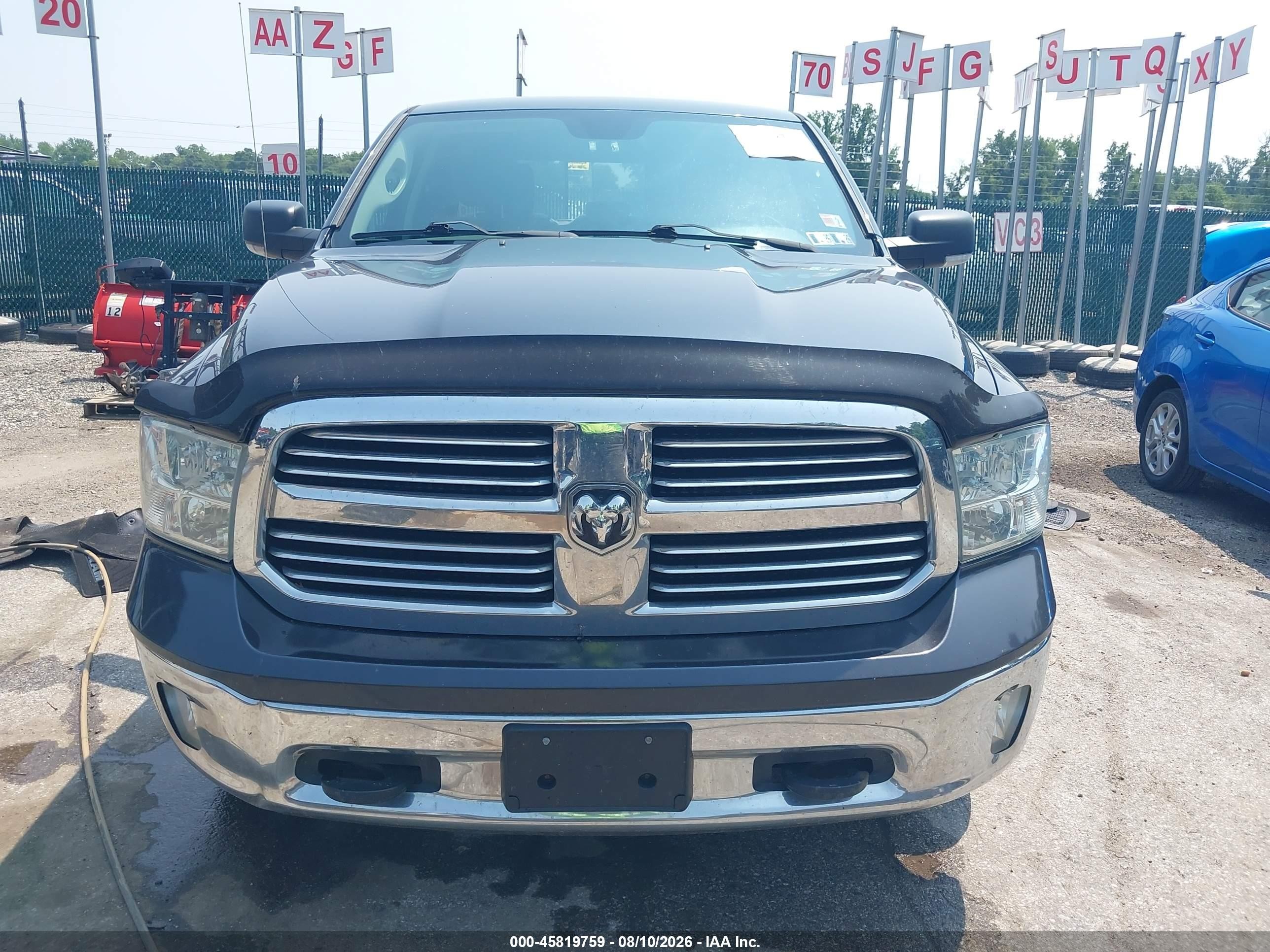 2014 Ram 1500 Big Horn Gray vin: 1C6RR7GT2ES386350