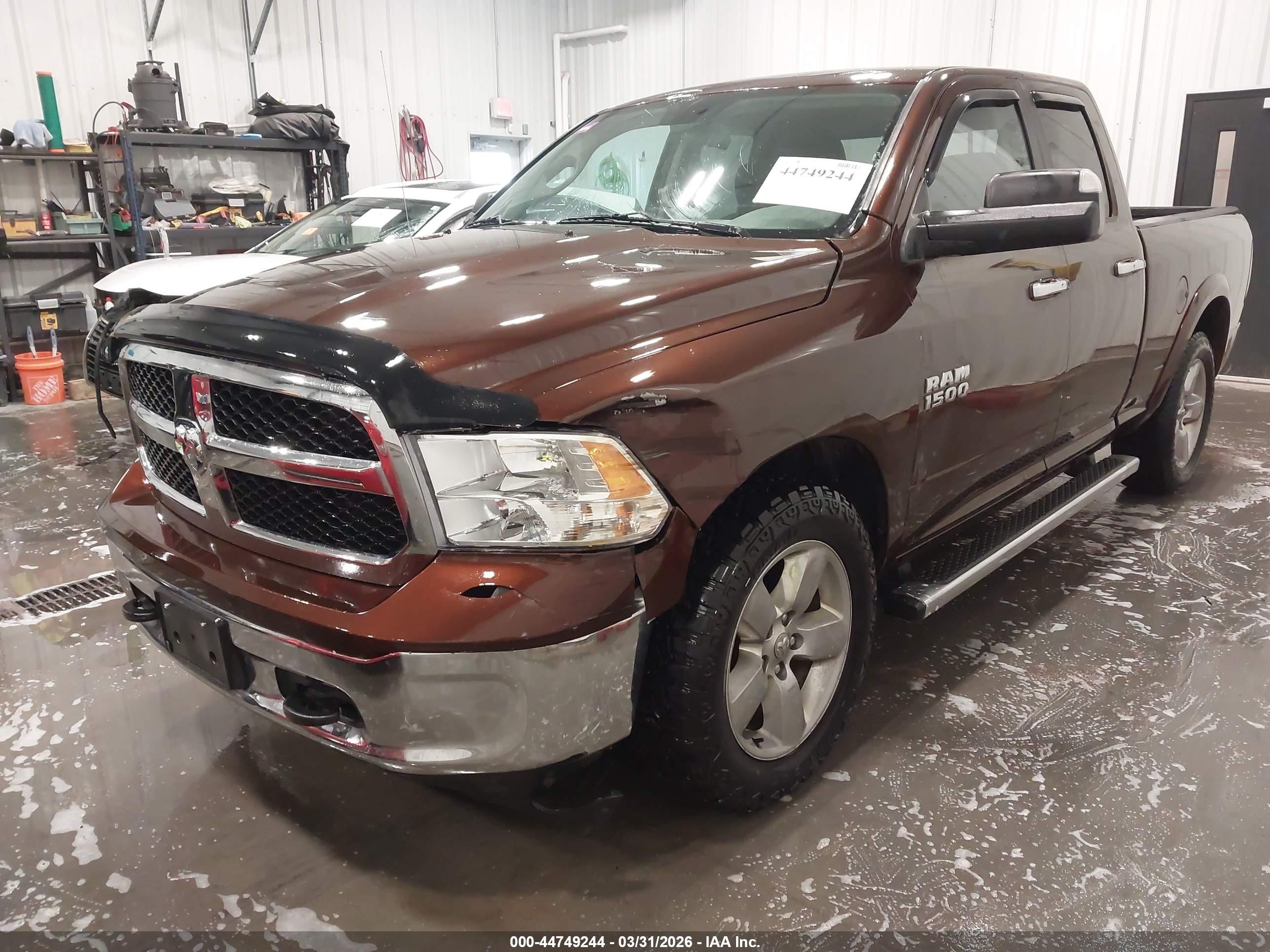 2015 Ram 1500 Slt Dark Brown vin: 1C6RR7GT2FS577042