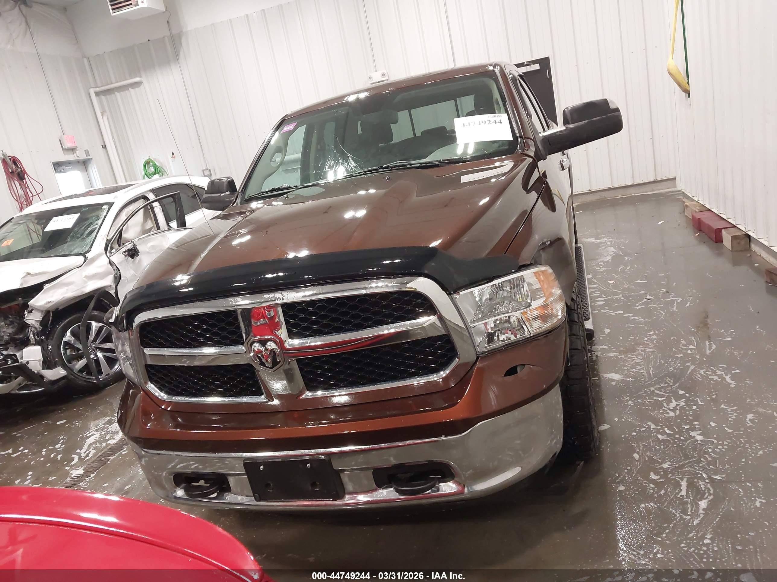 2015 Ram 1500 Slt Dark Brown vin: 1C6RR7GT2FS577042