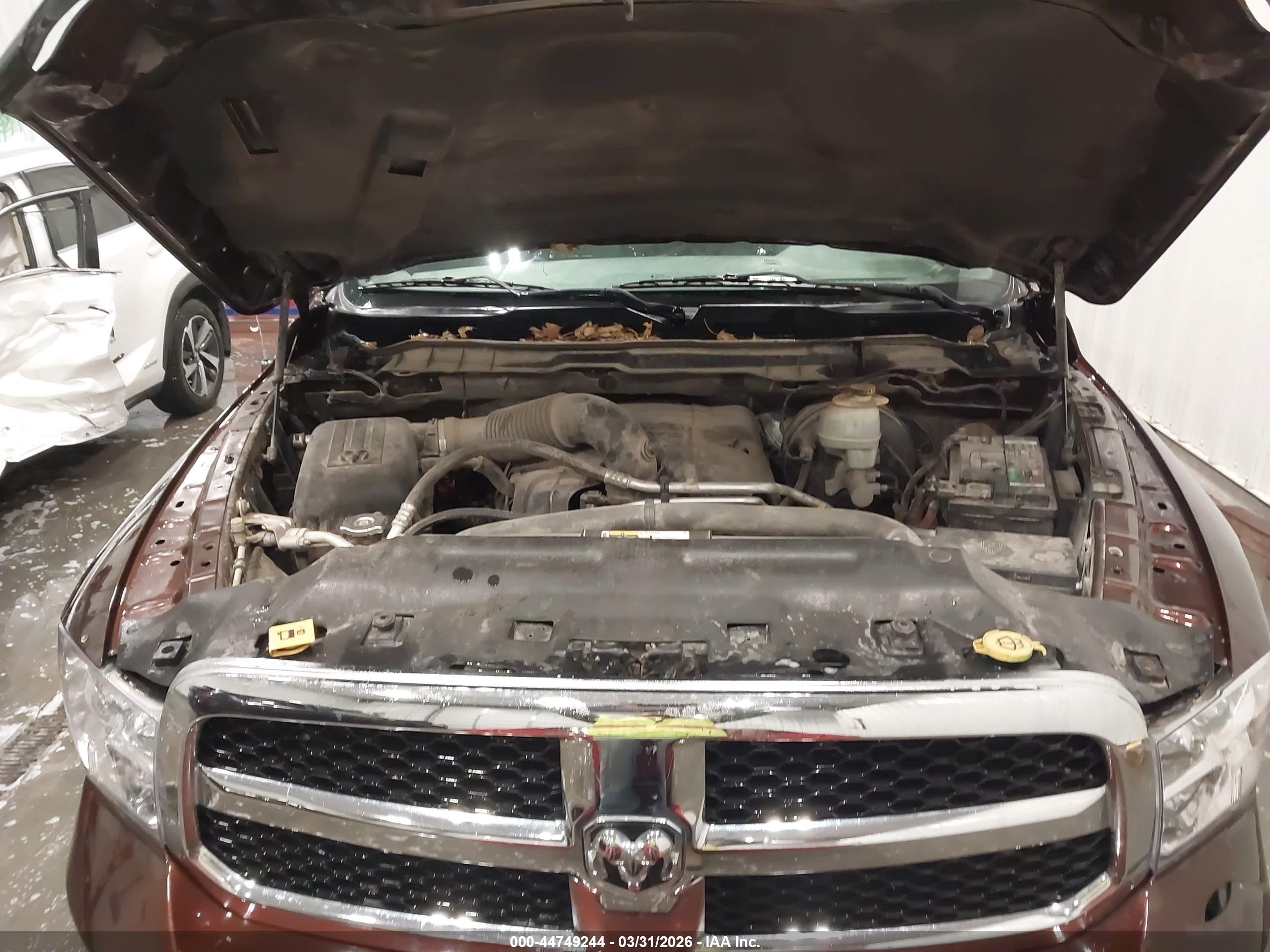 2015 Ram 1500 Slt Dark Brown vin: 1C6RR7GT2FS577042