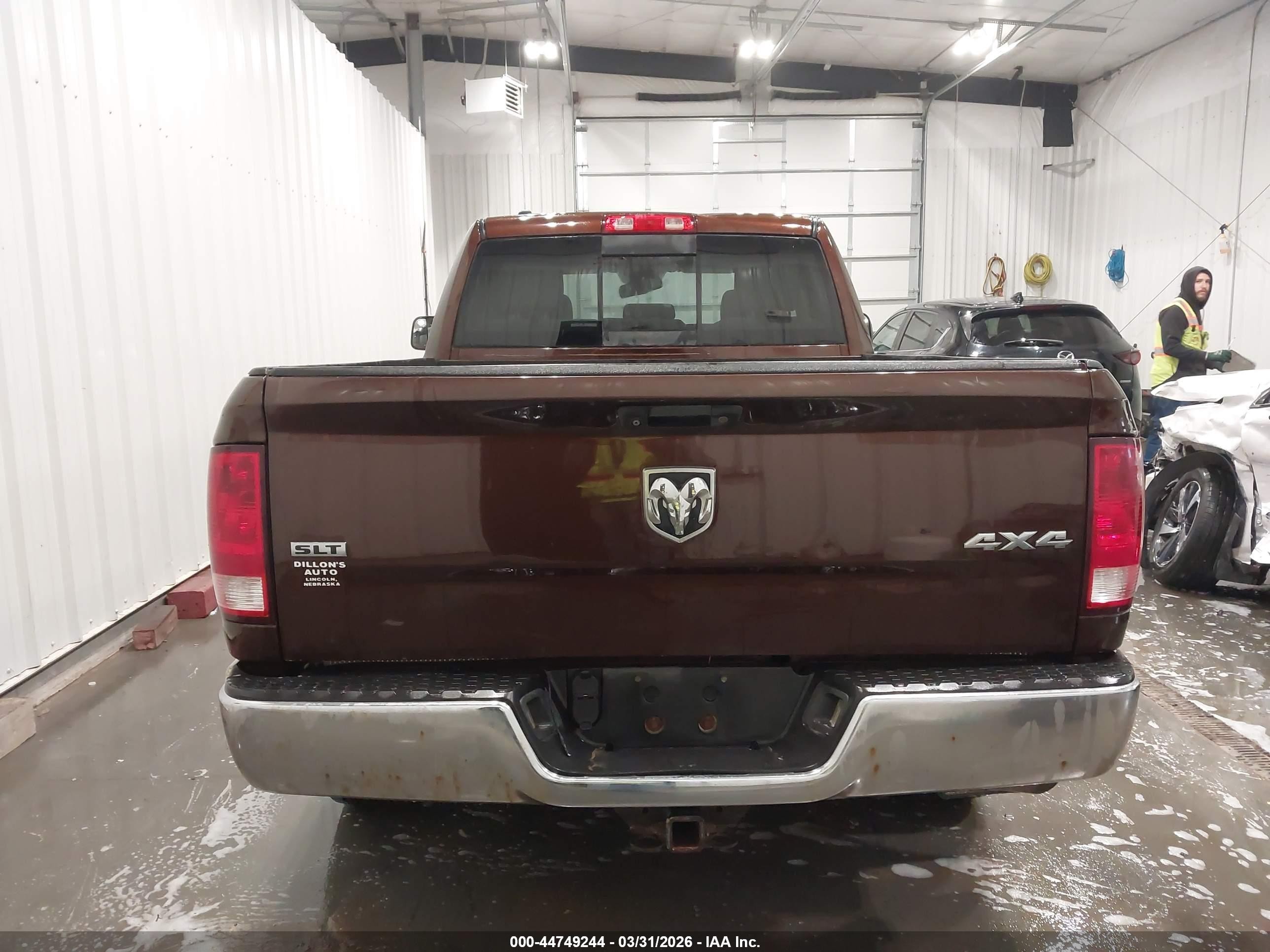 2015 Ram 1500 Slt Dark Brown vin: 1C6RR7GT2FS577042