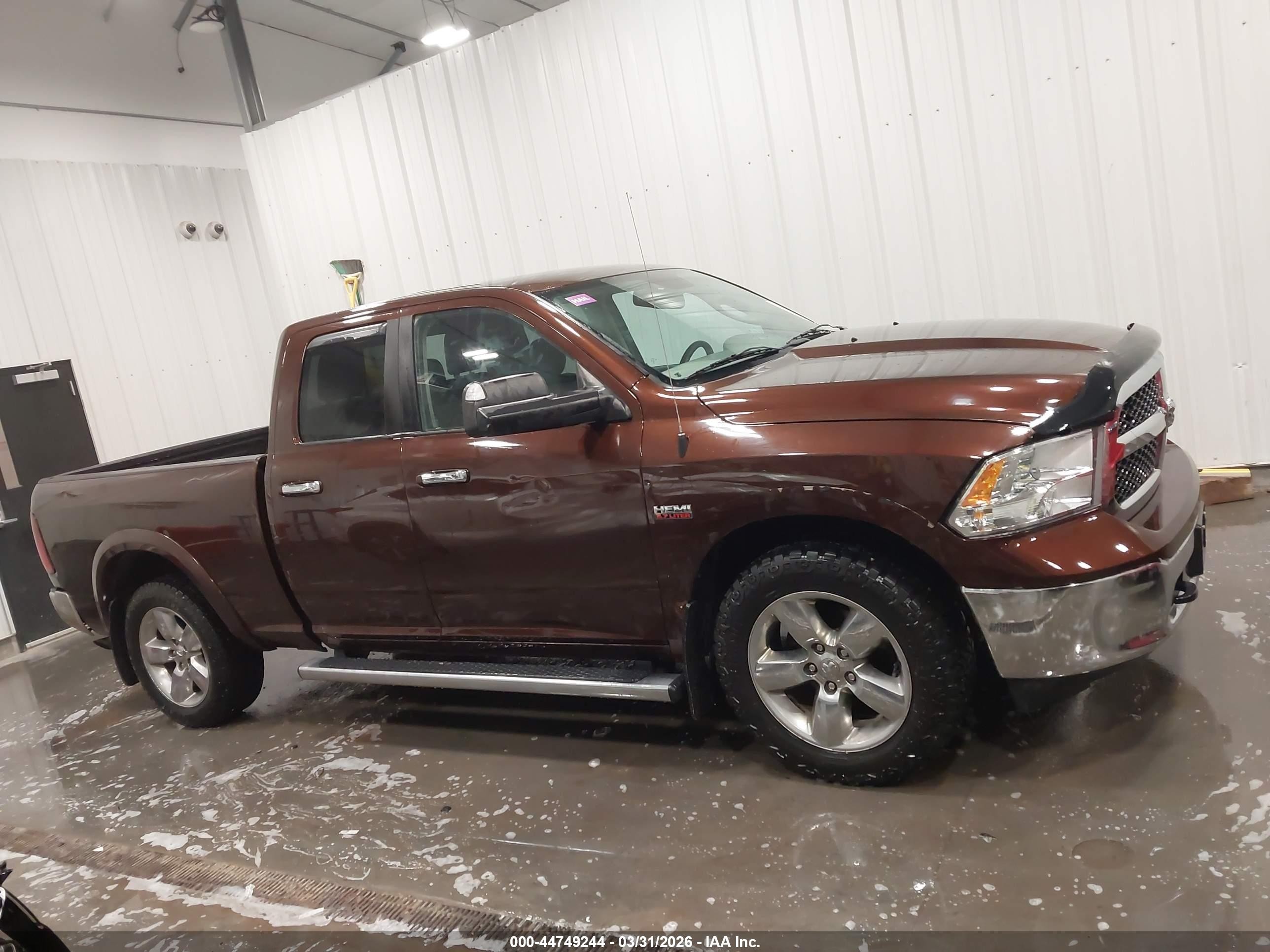 2015 Ram 1500 Slt Dark Brown vin: 1C6RR7GT2FS577042