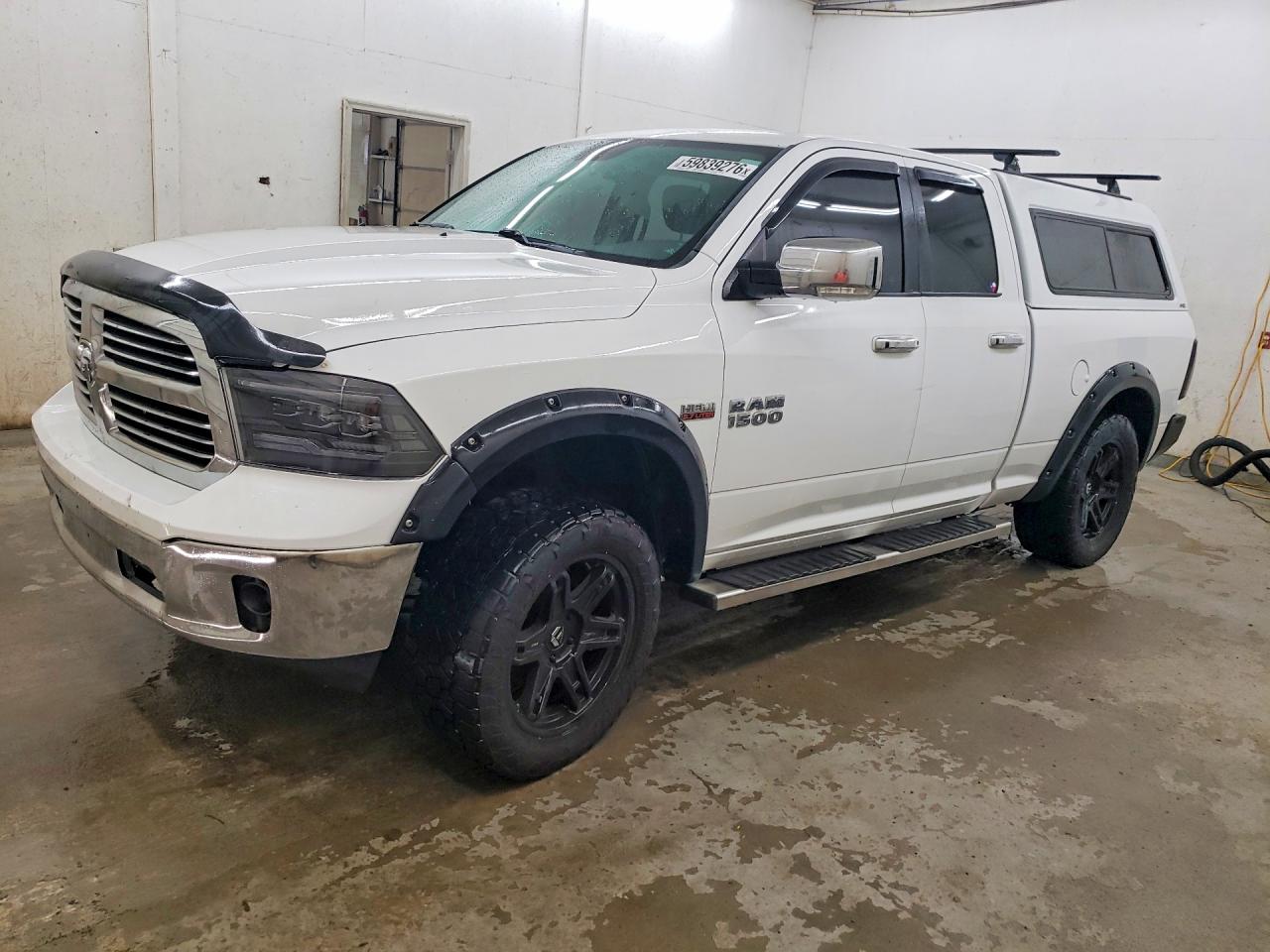 2015 Ram 1500 Slt White vin: 1C6RR7GT2FS609682