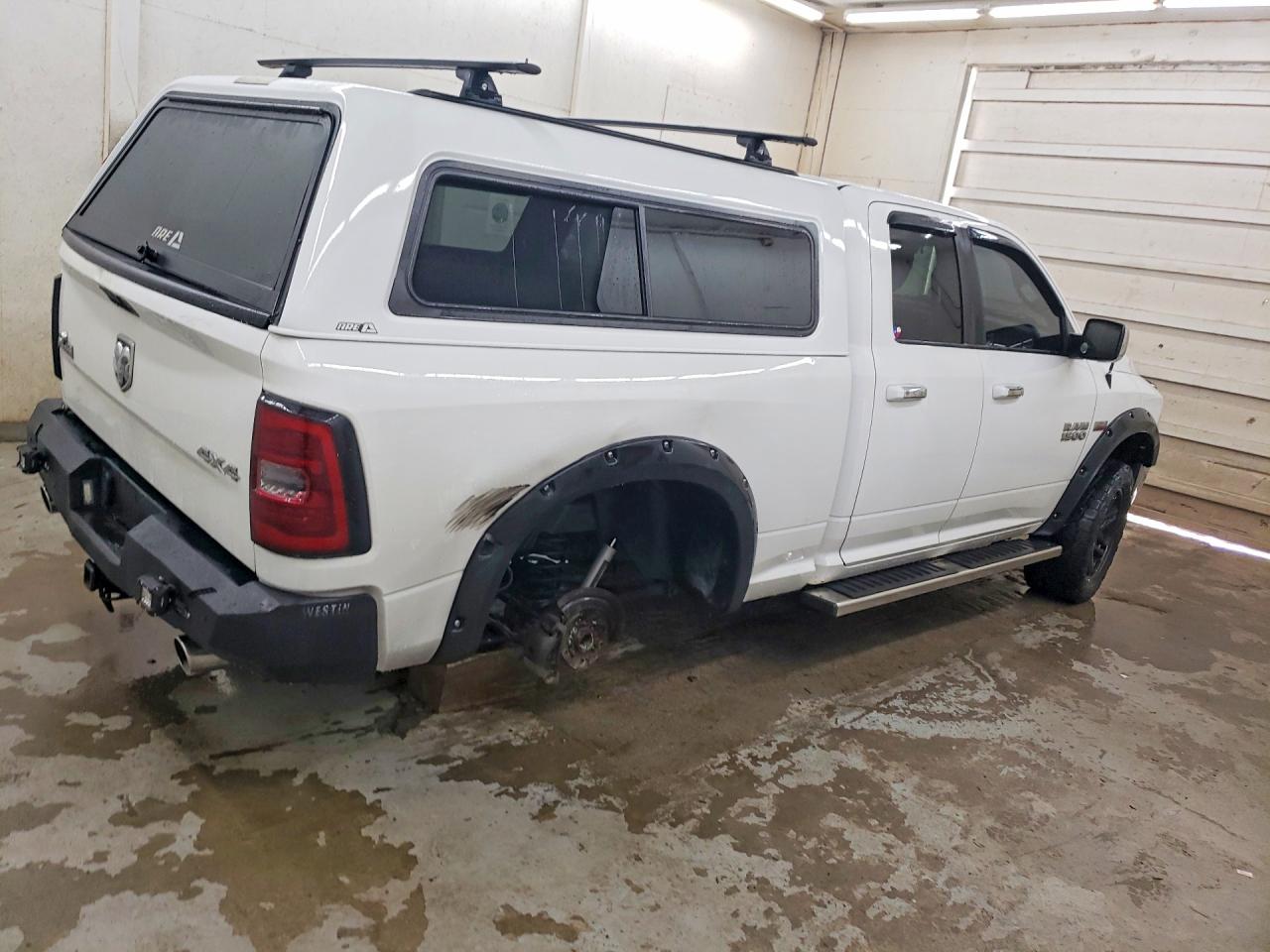 2015 Ram 1500 Slt White vin: 1C6RR7GT2FS609682