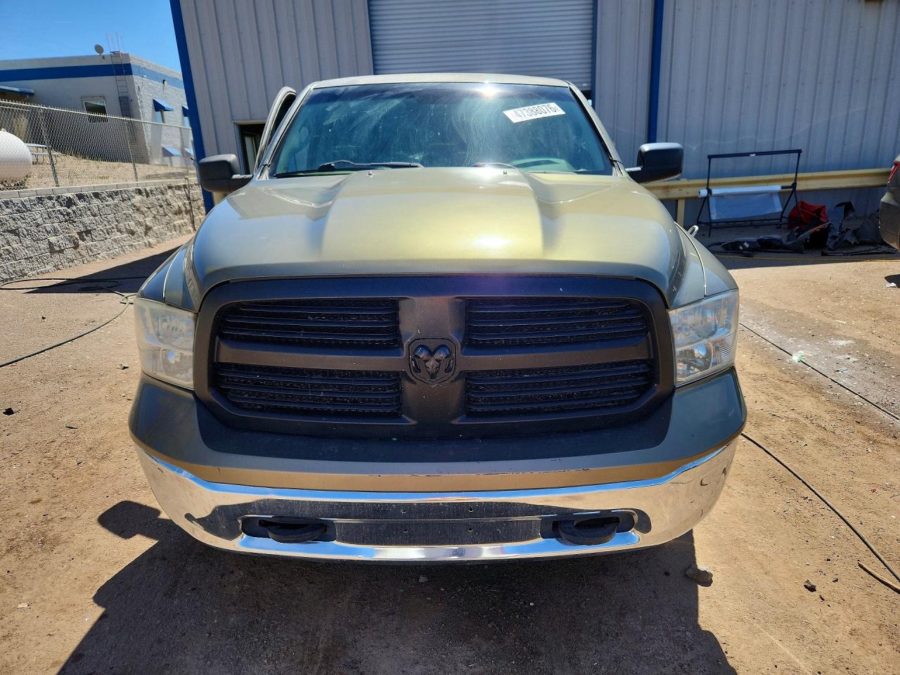 2013 Ram 1500 Slt Green vin: 1C6RR7GT3DS567326