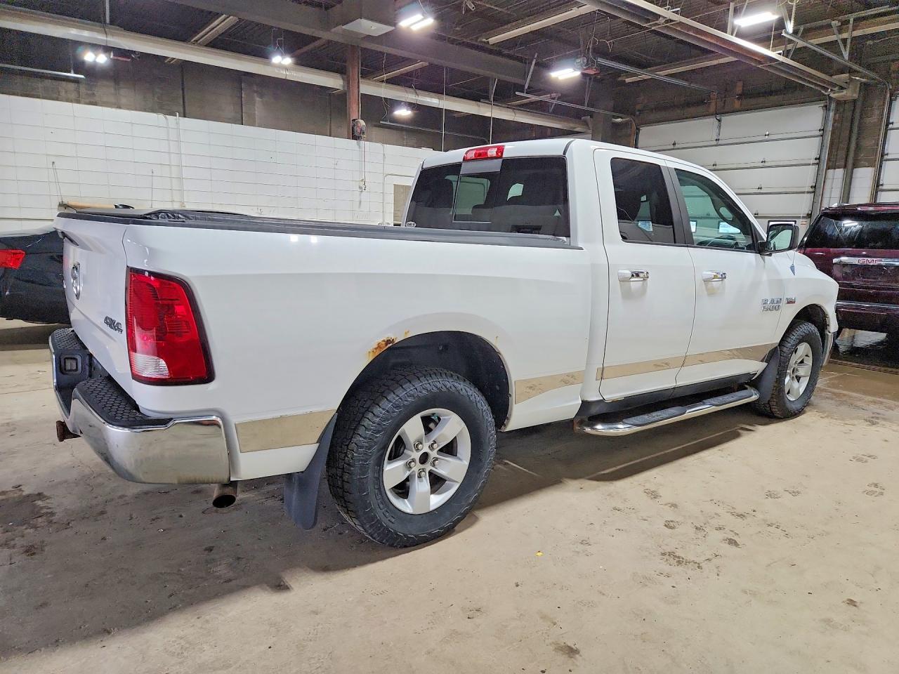 2013 Ram 1500 Slt White vin: 1C6RR7GT3DS675042