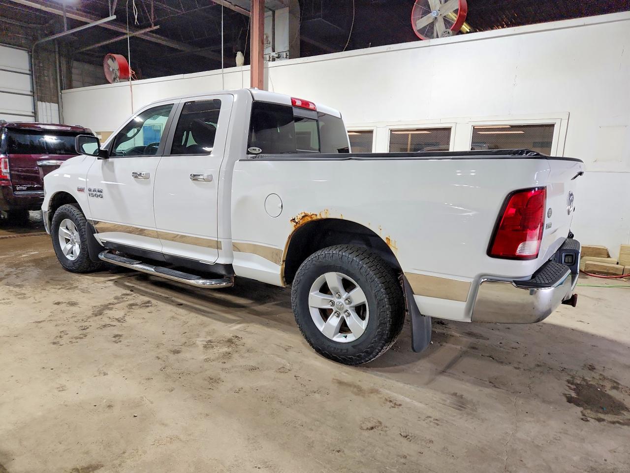 2013 Ram 1500 Slt White vin: 1C6RR7GT3DS675042