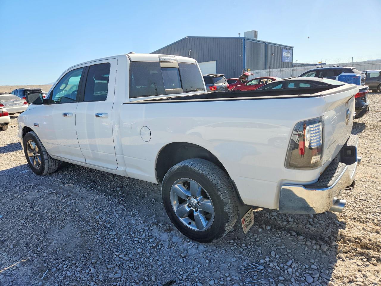 2014 Ram 1500 Slt White vin: 1C6RR7GT3ES323306