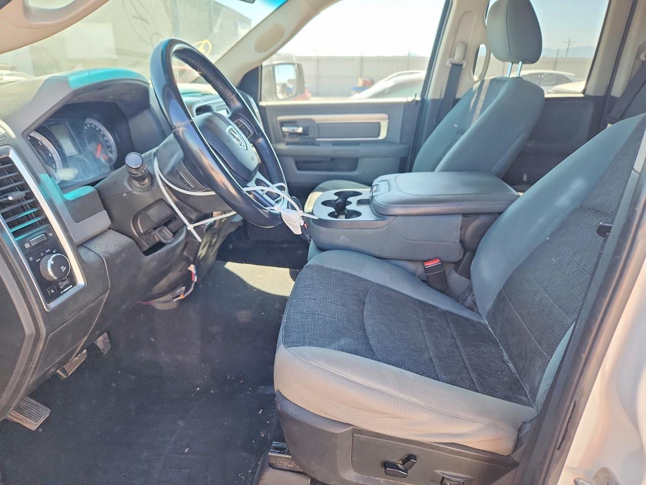 2014 Ram 1500 Slt White vin: 1C6RR7GT3ES323306