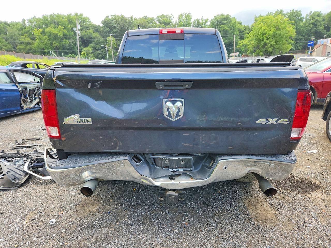 2014 Ram 1500 Slt Black vin: 1C6RR7GT3ES413099