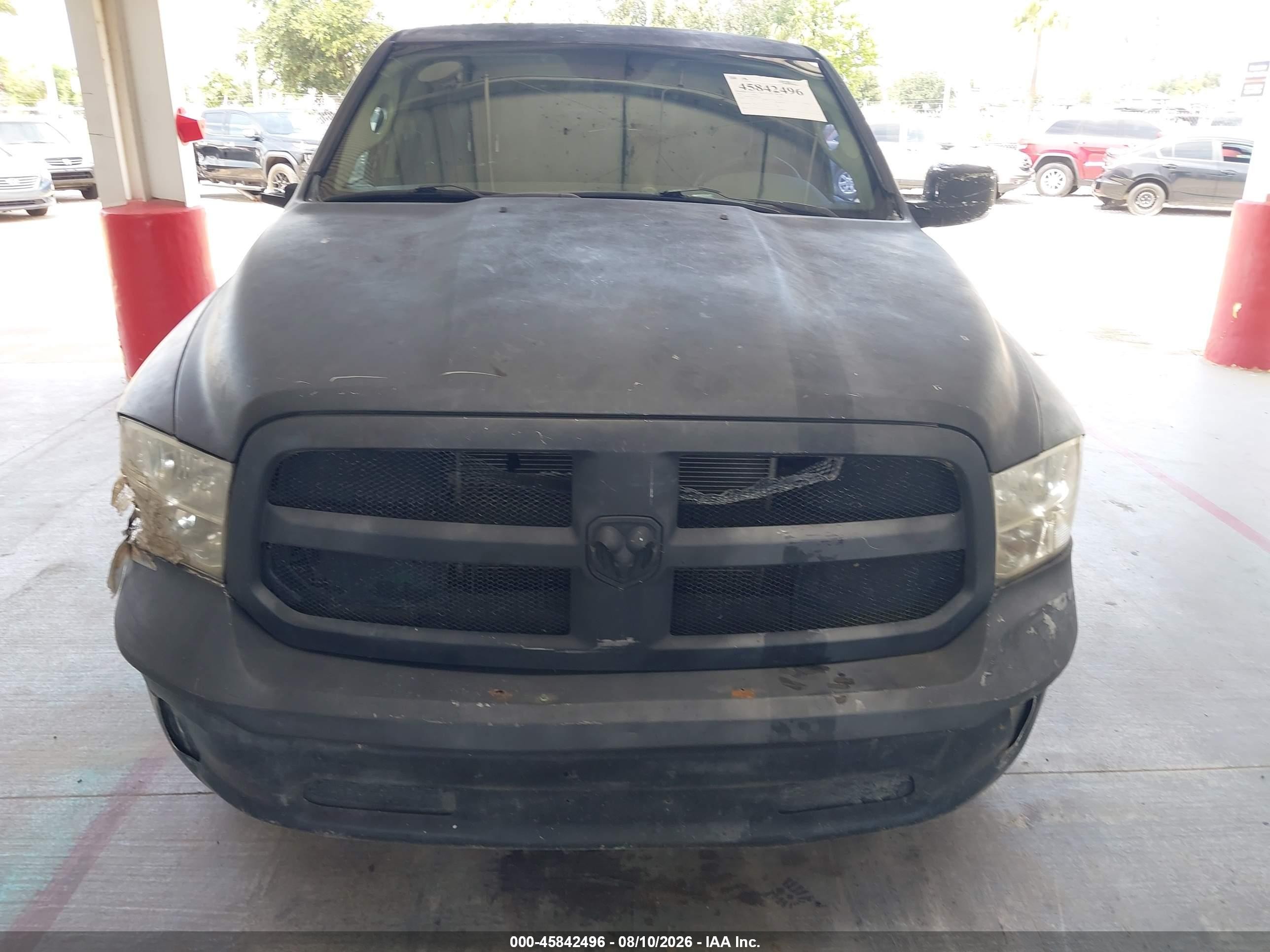 2014 Ram 1500 Big Horn Black vin: 1C6RR7GT3ES479314