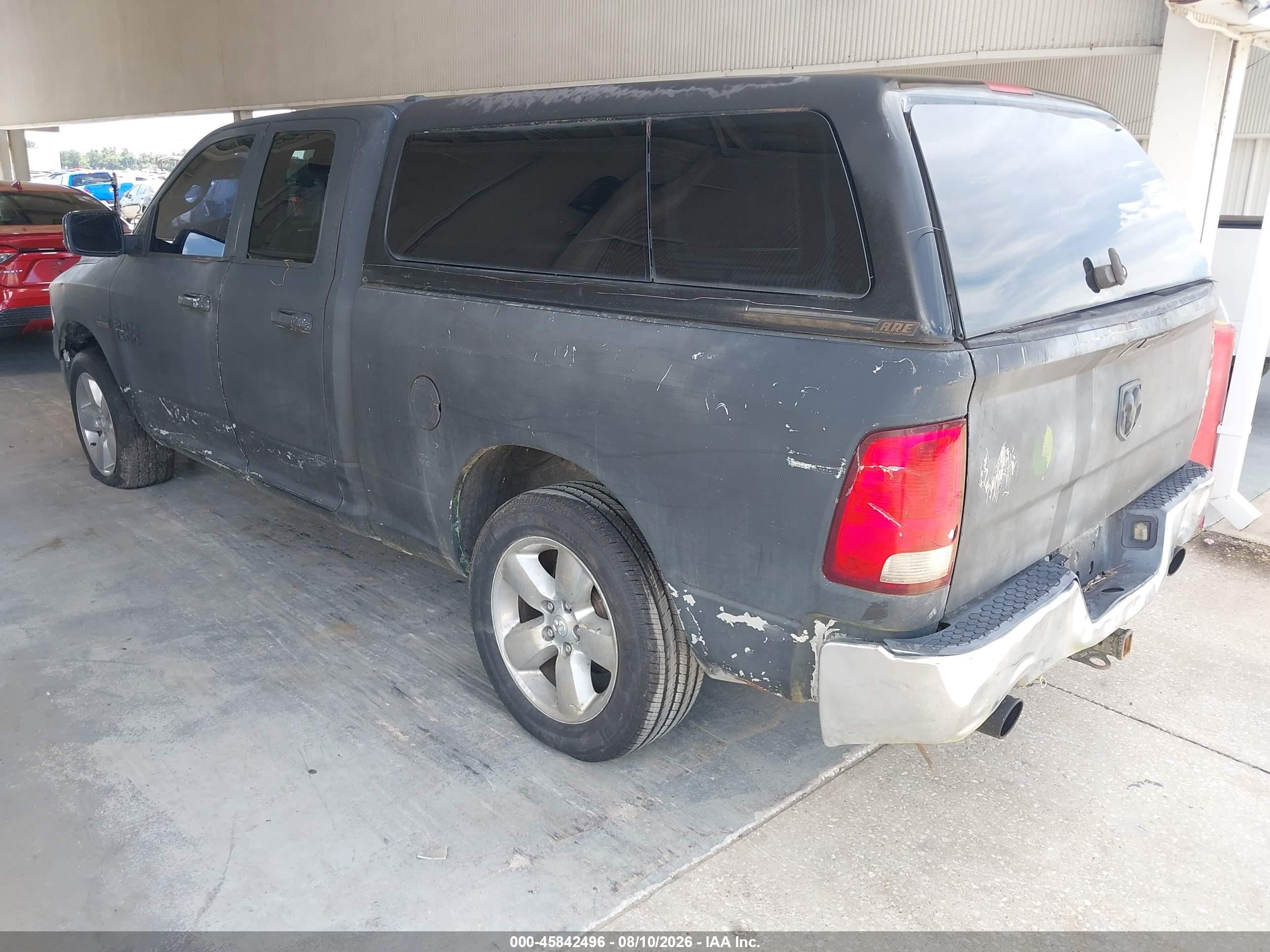2014 Ram 1500 Big Horn Black vin: 1C6RR7GT3ES479314
