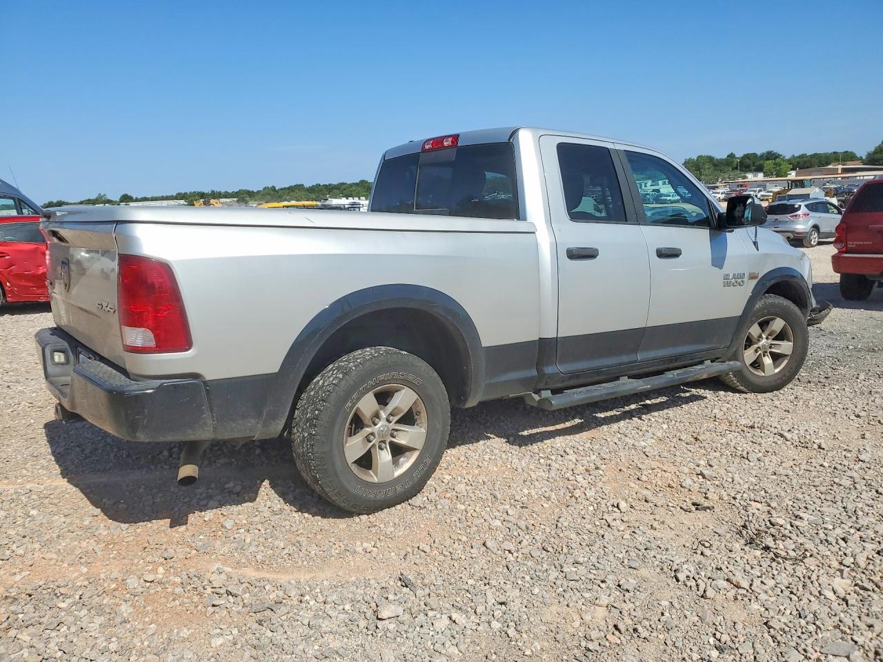 2015 Ram 1500 Slt Silver vin: 1C6RR7GT3FS560203