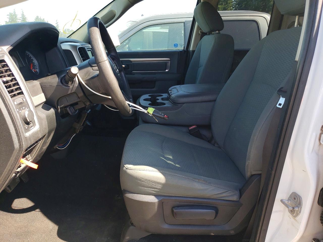 2015 Ram 1500 Slt White vin: 1C6RR7GT3FS605723