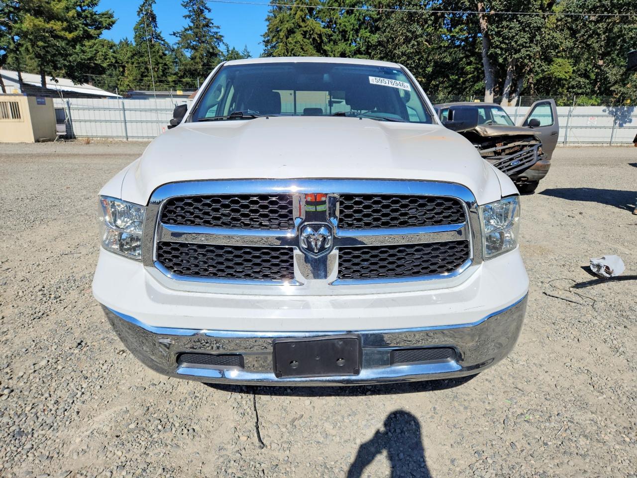 2015 Ram 1500 Slt White vin: 1C6RR7GT3FS605723