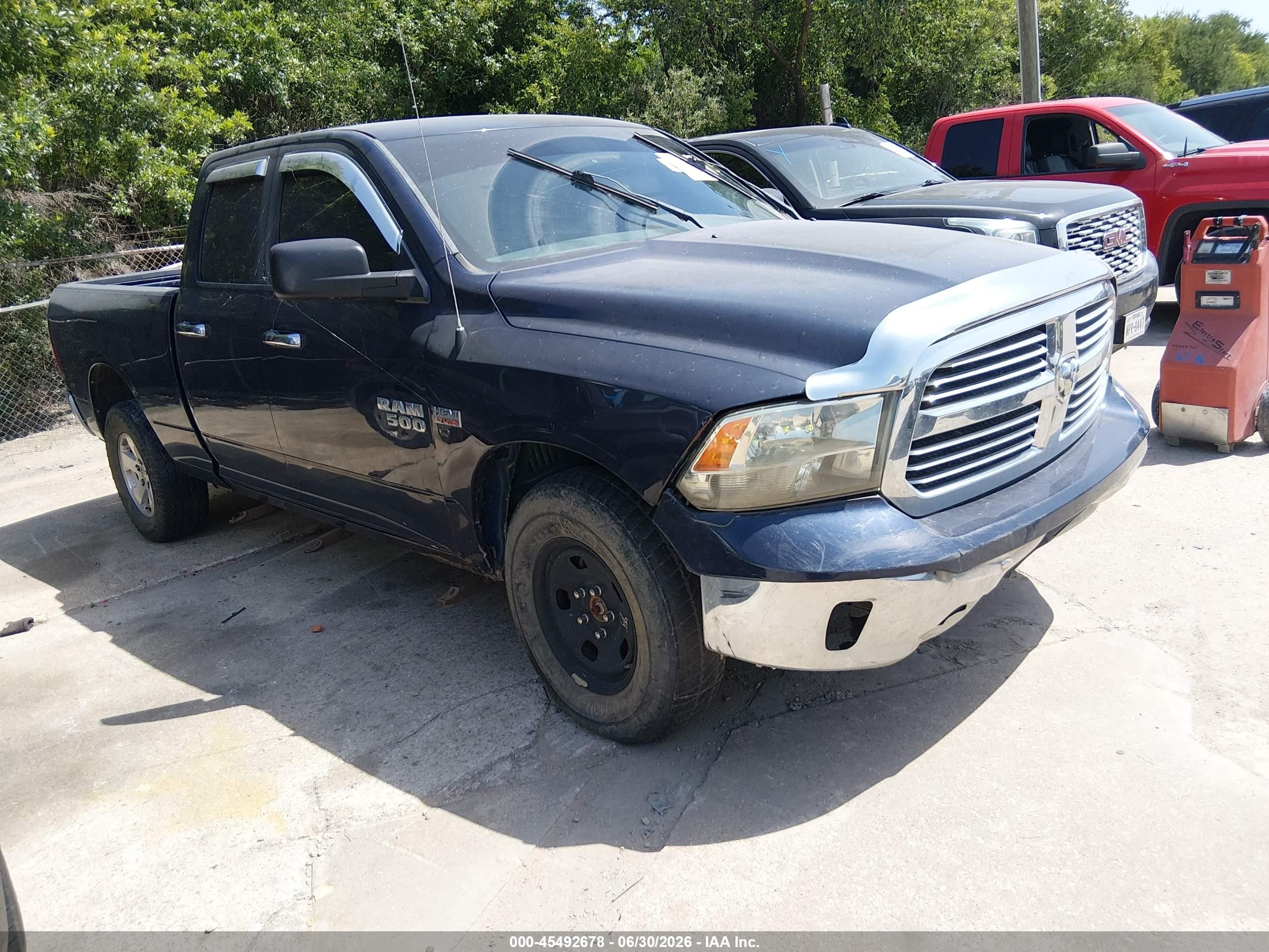 2015 Ram 1500 Big Horn Blue vin: 1C6RR7GT3FS763849
