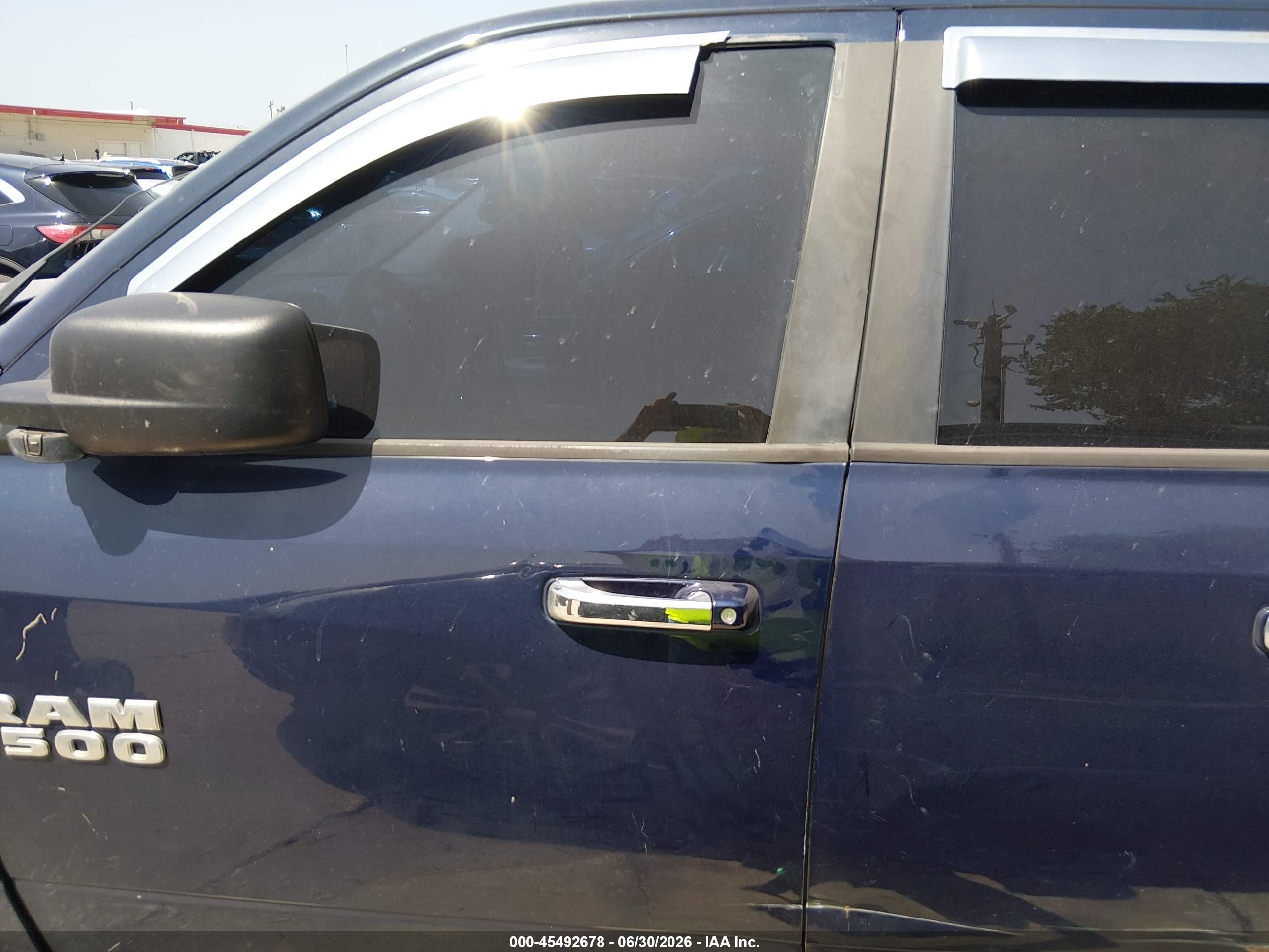 2015 Ram 1500 Big Horn Blue vin: 1C6RR7GT3FS763849