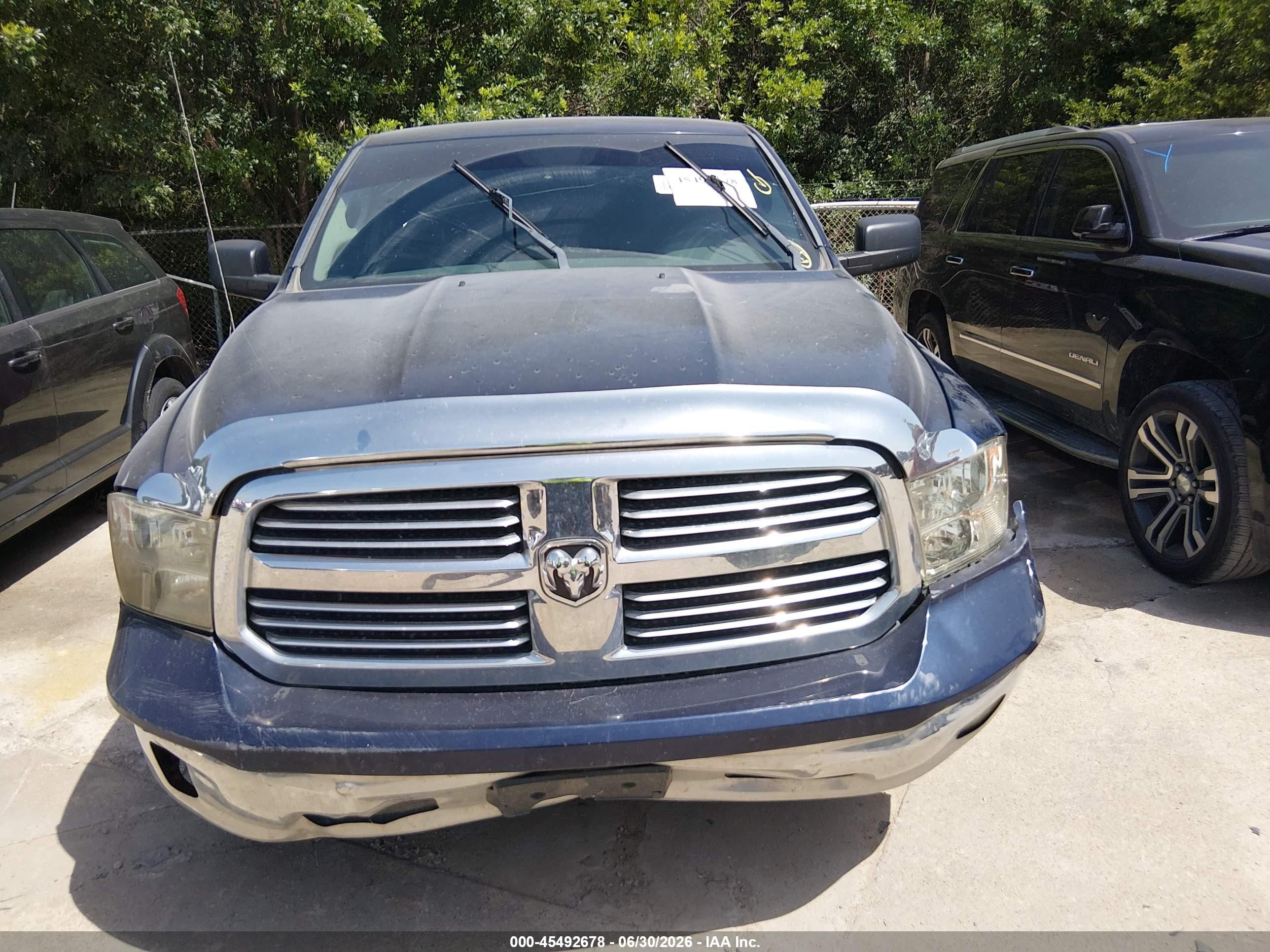 2015 Ram 1500 Big Horn Blue vin: 1C6RR7GT3FS763849