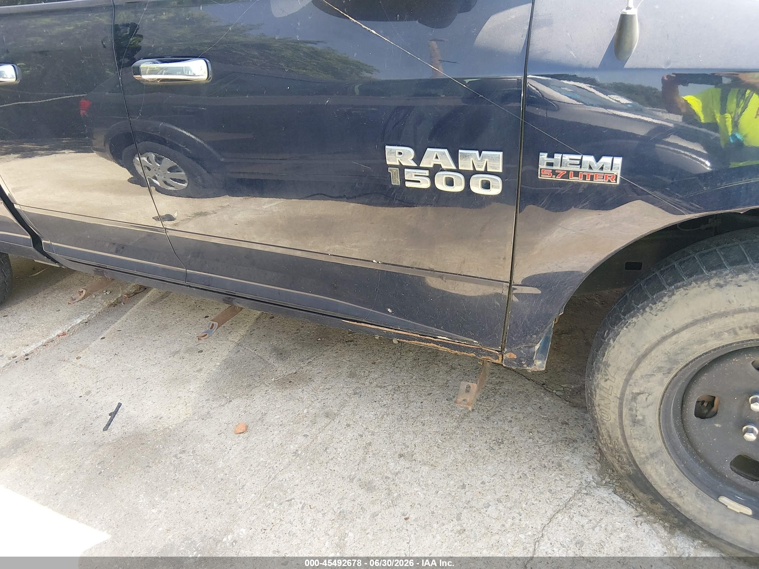 2015 Ram 1500 Big Horn Blue vin: 1C6RR7GT3FS763849