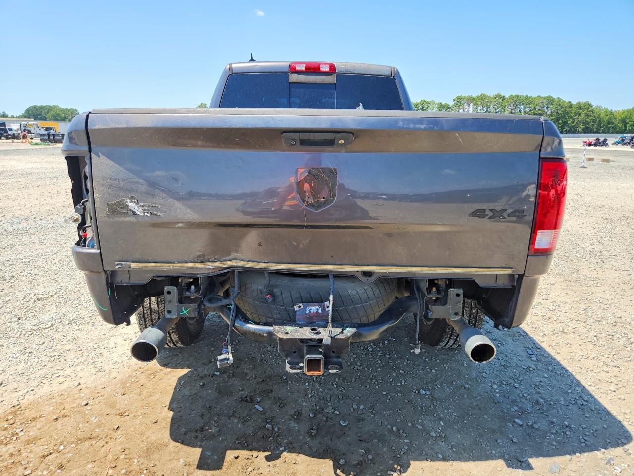 2017 Ram 1500 Slt Gray vin: 1C6RR7GT3HS798118