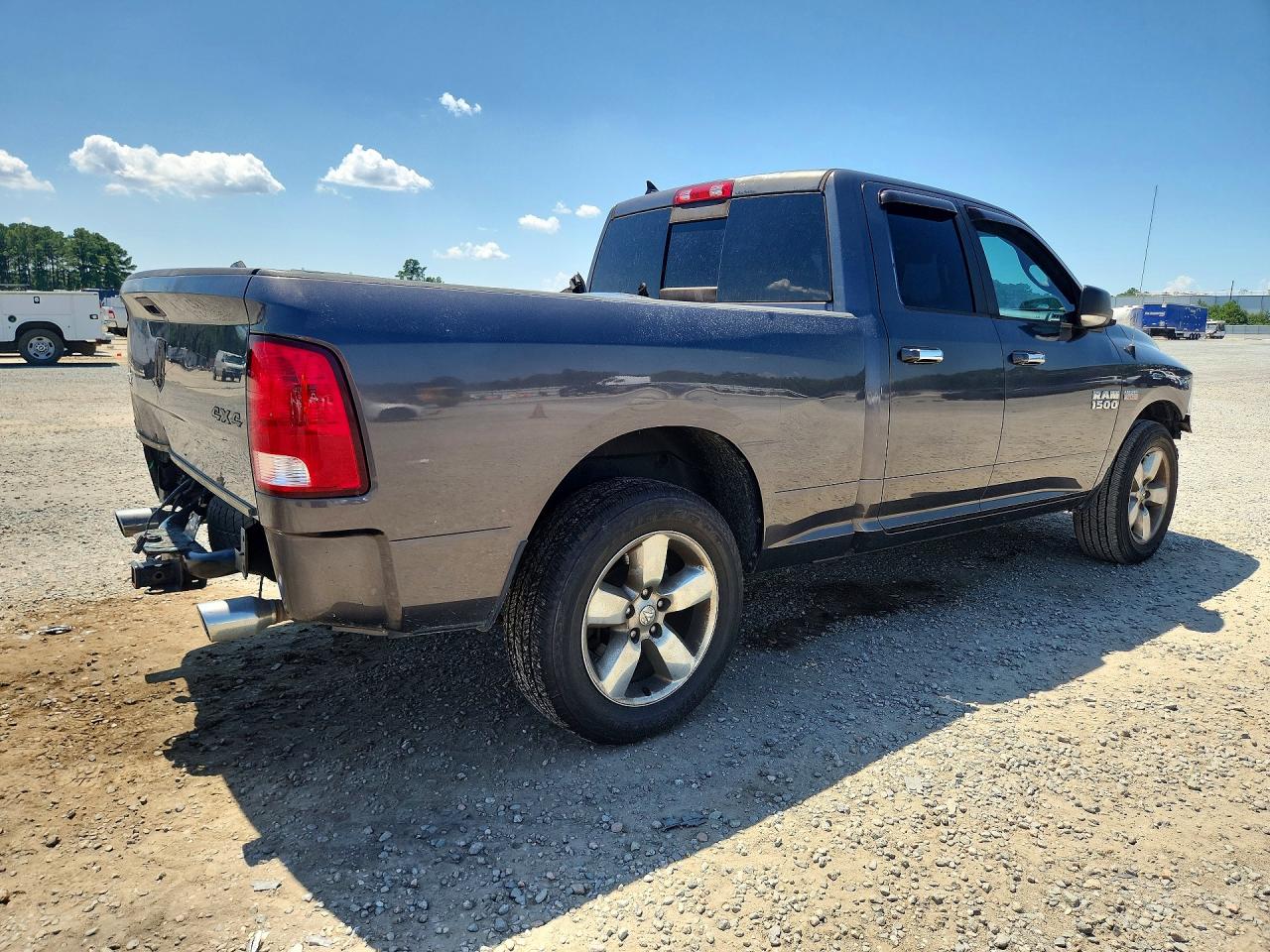 2017 Ram 1500 Slt Gray vin: 1C6RR7GT3HS798118