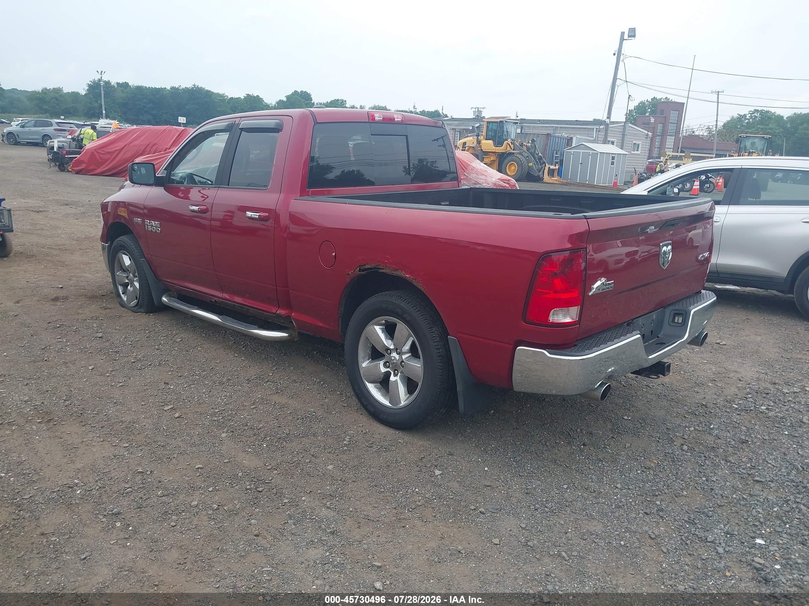 2013 Ram 1500   Red vin: 1C6RR7GT4DS694991