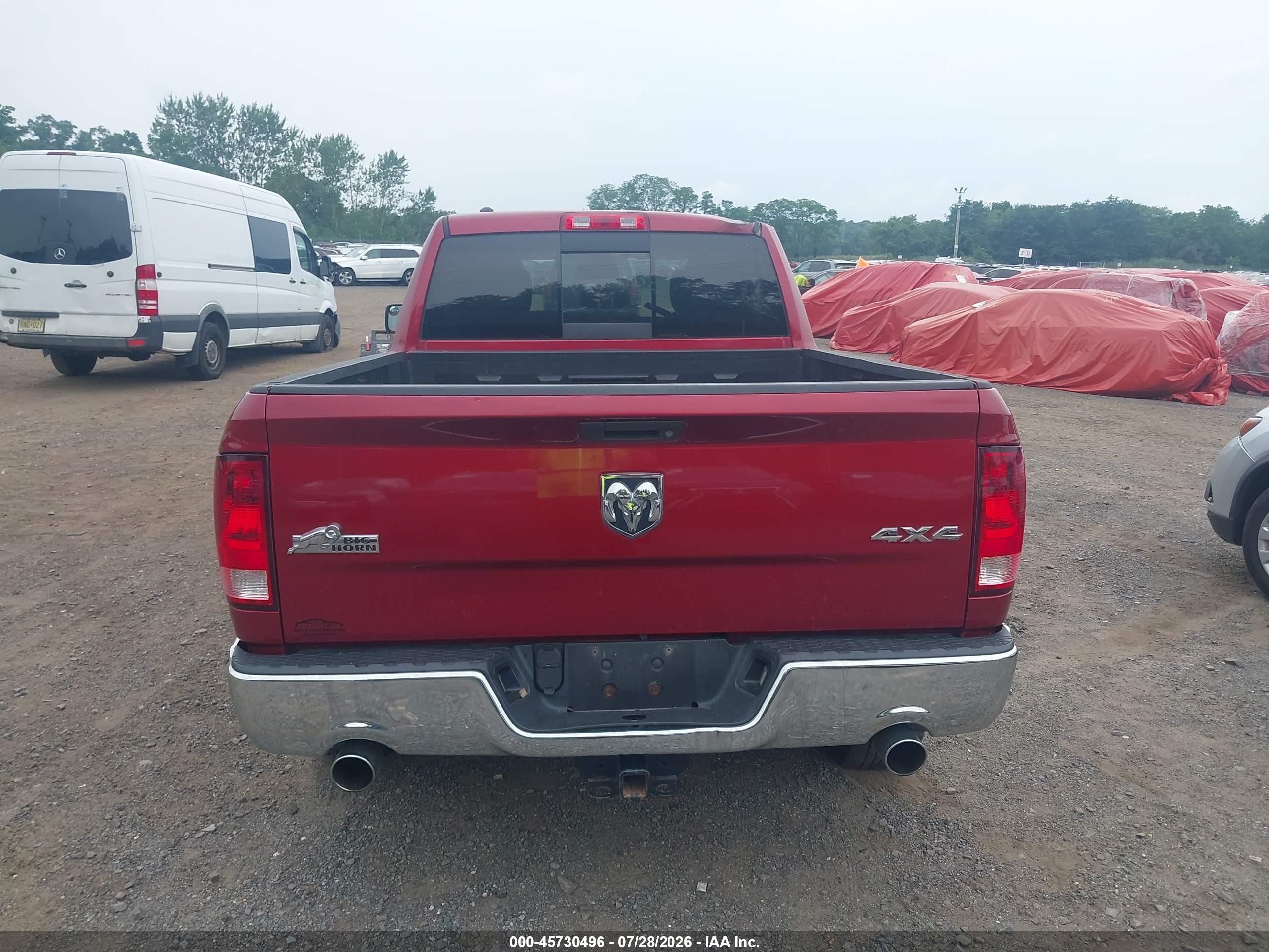 2013 Ram 1500   Red vin: 1C6RR7GT4DS694991