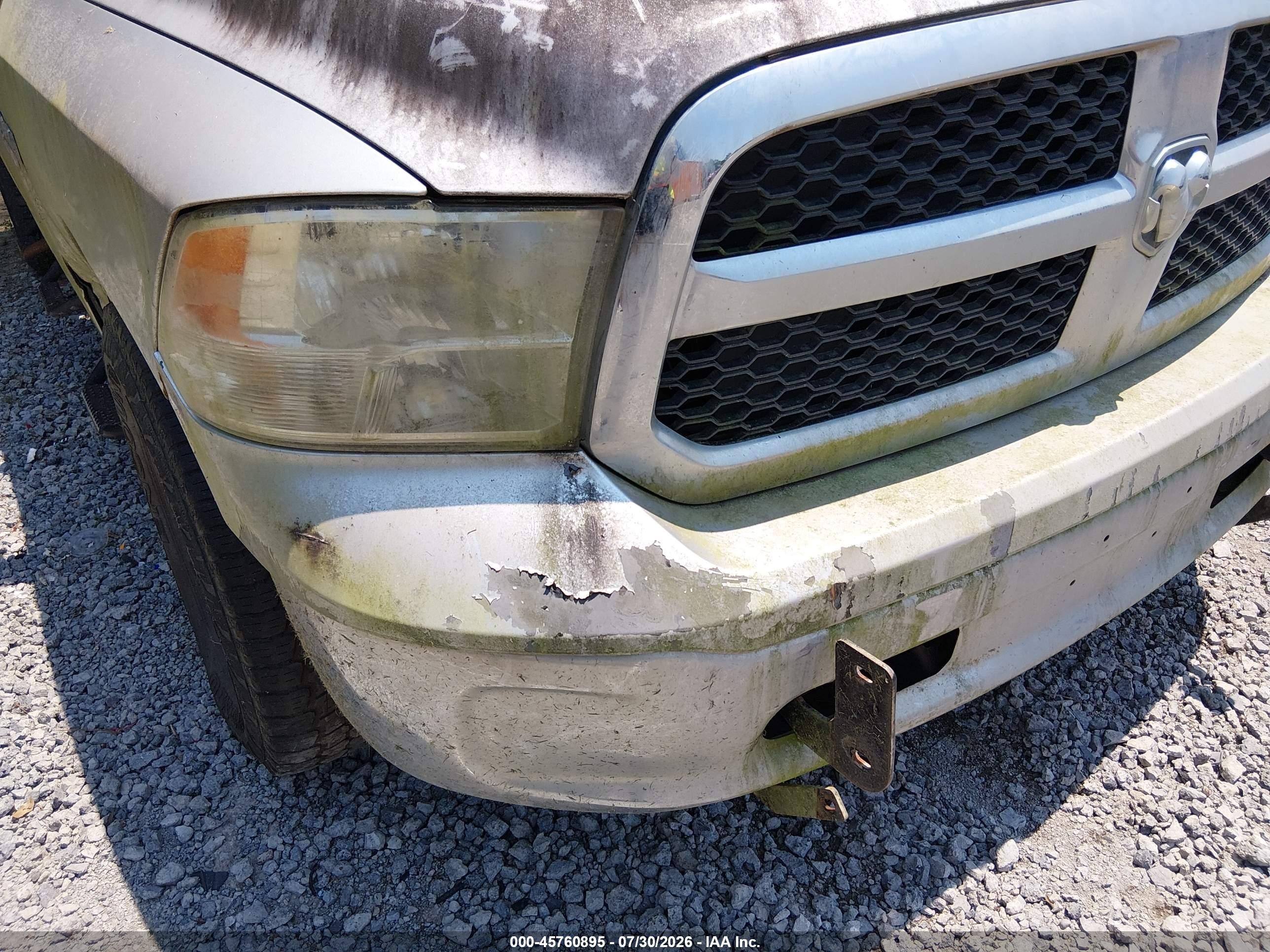 2014 Ram 1500 Slt Silver vin: 1C6RR7GT4ES294351