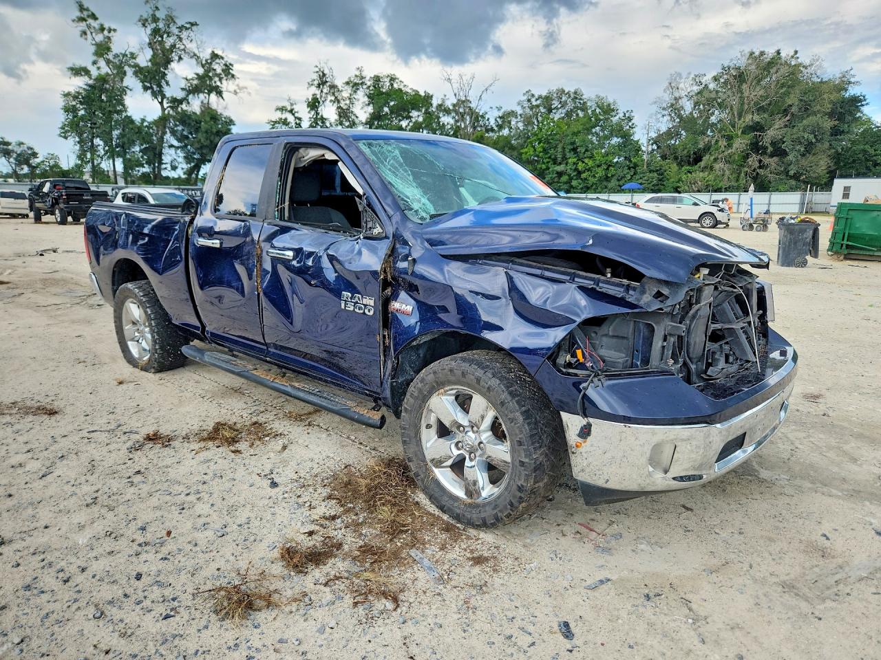 2014 Ram 1500 Slt Blue vin: 1C6RR7GT4ES365175