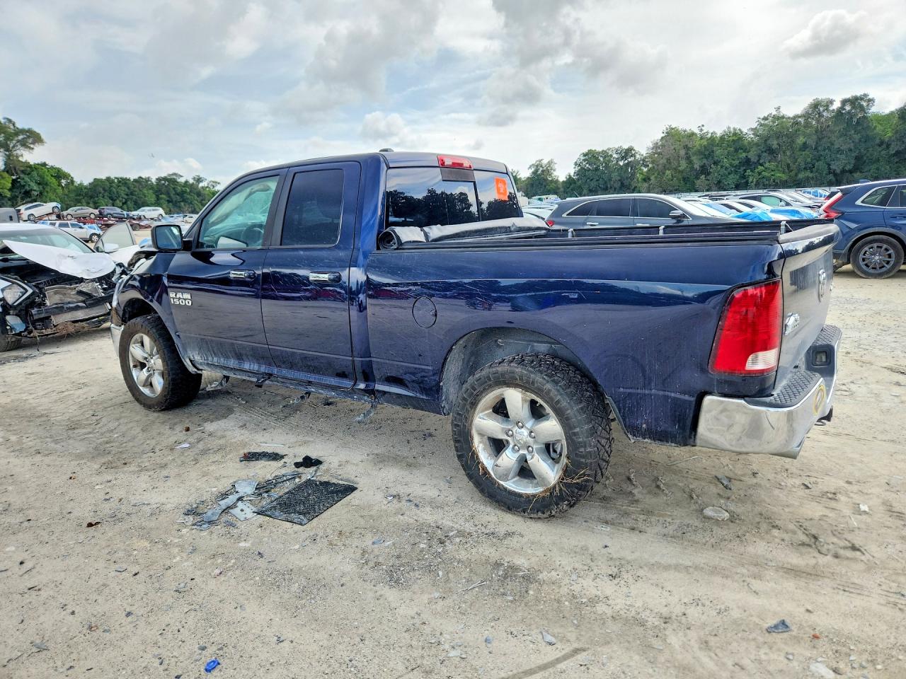 2014 Ram 1500 Slt Blue vin: 1C6RR7GT4ES365175