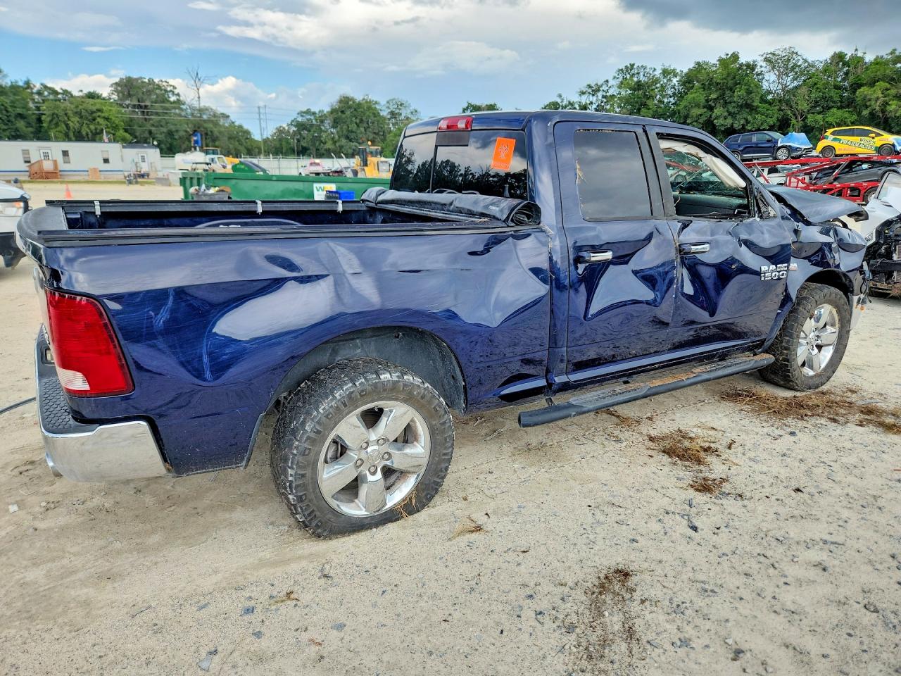 2014 Ram 1500 Slt Blue vin: 1C6RR7GT4ES365175