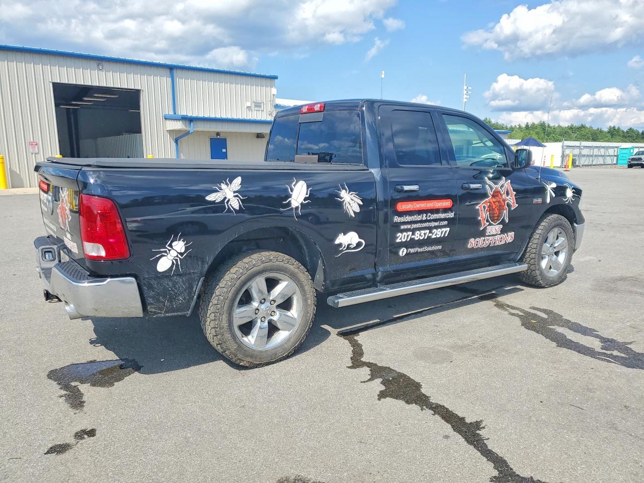 2014 Ram 1500 Slt Black vin: 1C6RR7GT4ES421938