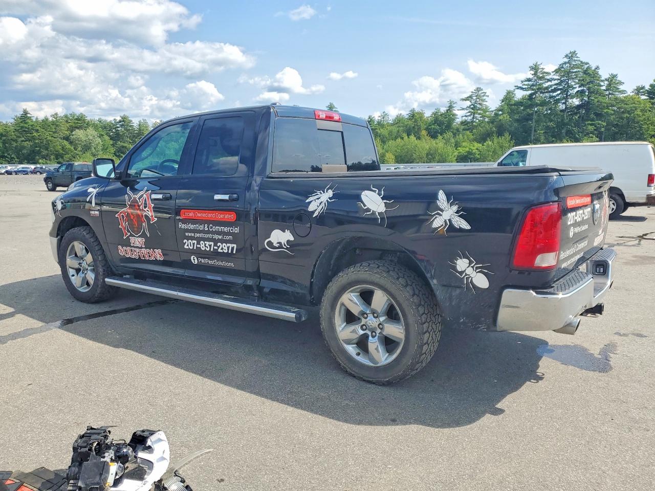 2014 Ram 1500 Slt Black vin: 1C6RR7GT4ES421938