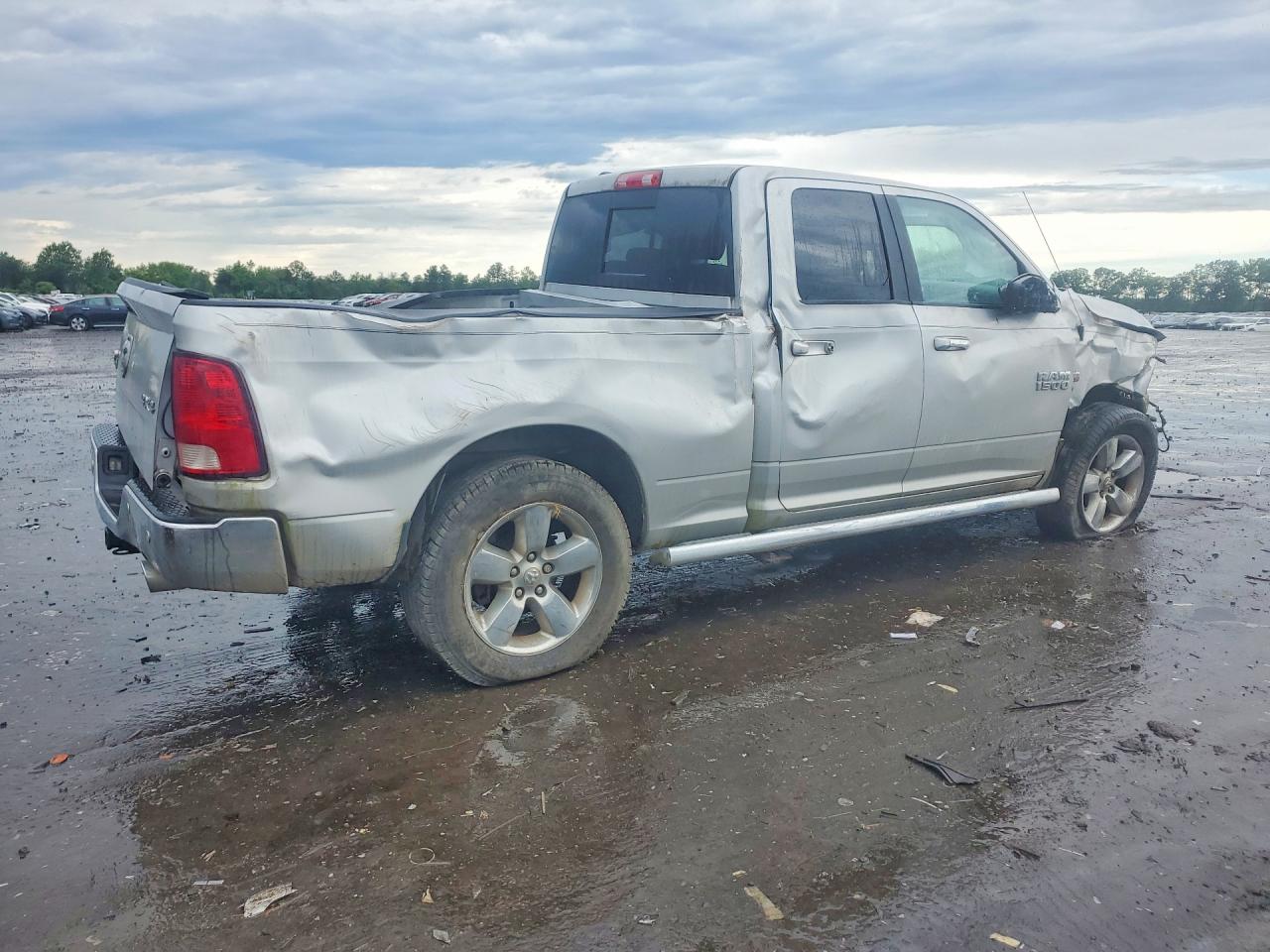2014 Ram 1500 Slt Silver vin: 1C6RR7GT4ES436701