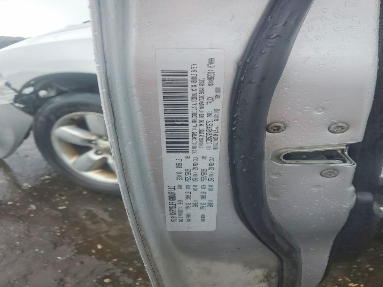 2014 Ram 1500 Slt Silver vin: 1C6RR7GT4ES436701