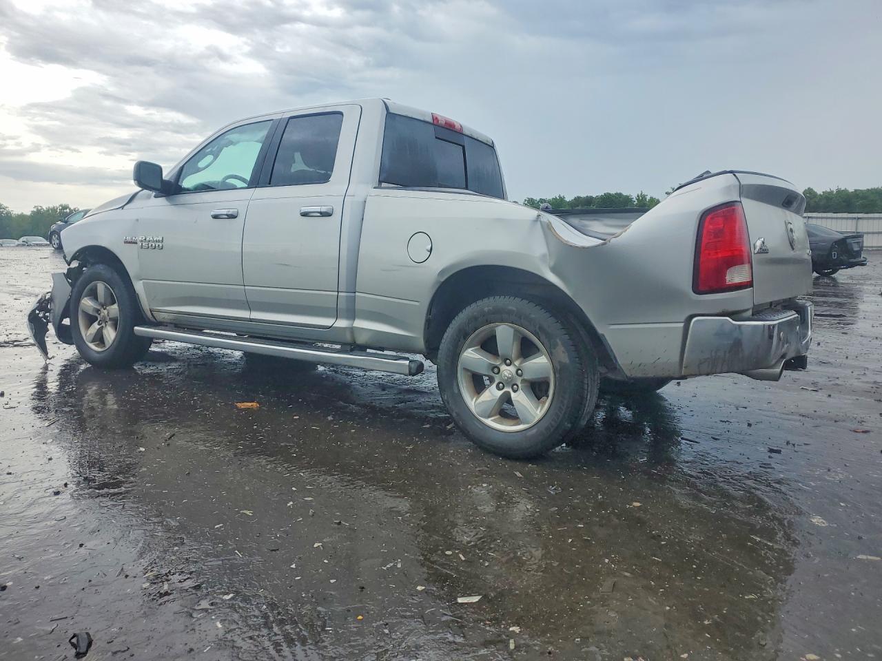 2014 Ram 1500 Slt Silver vin: 1C6RR7GT4ES436701
