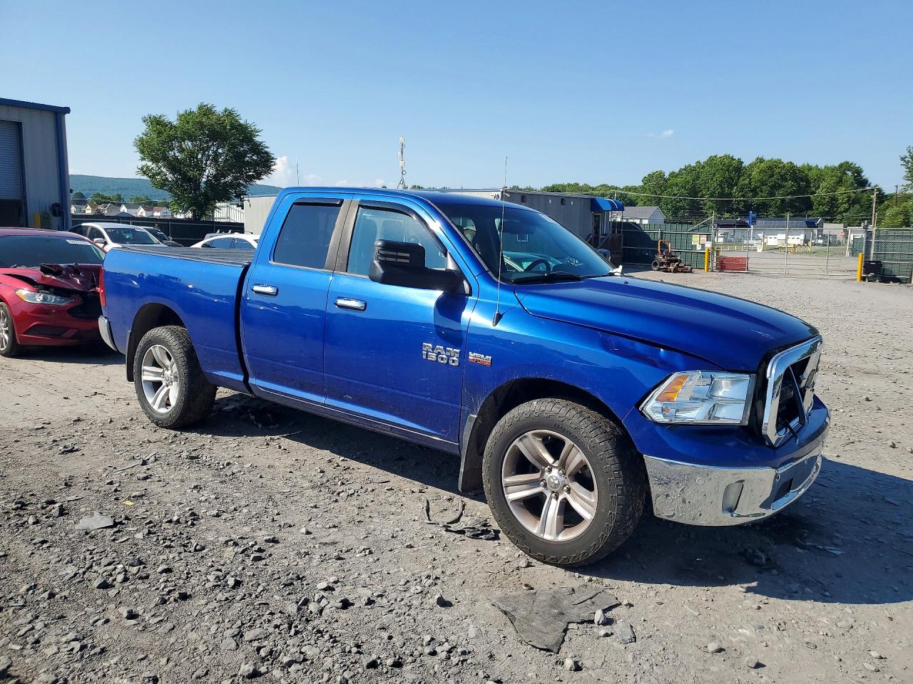 2014 Ram 1500 Slt Blue vin: 1C6RR7GT4ES466586
