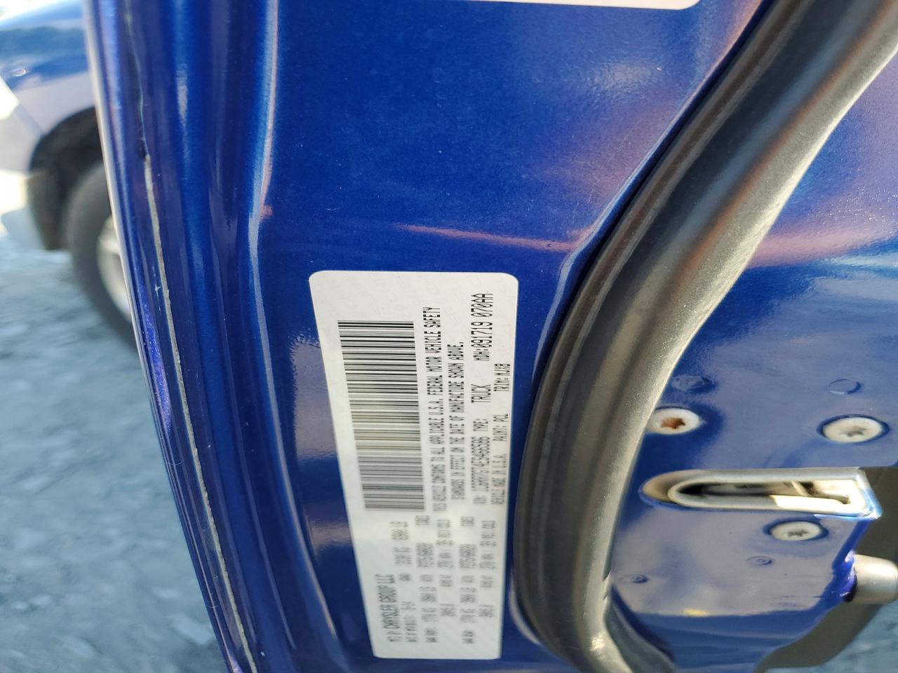 2014 Ram 1500 Slt Blue vin: 1C6RR7GT4ES466586