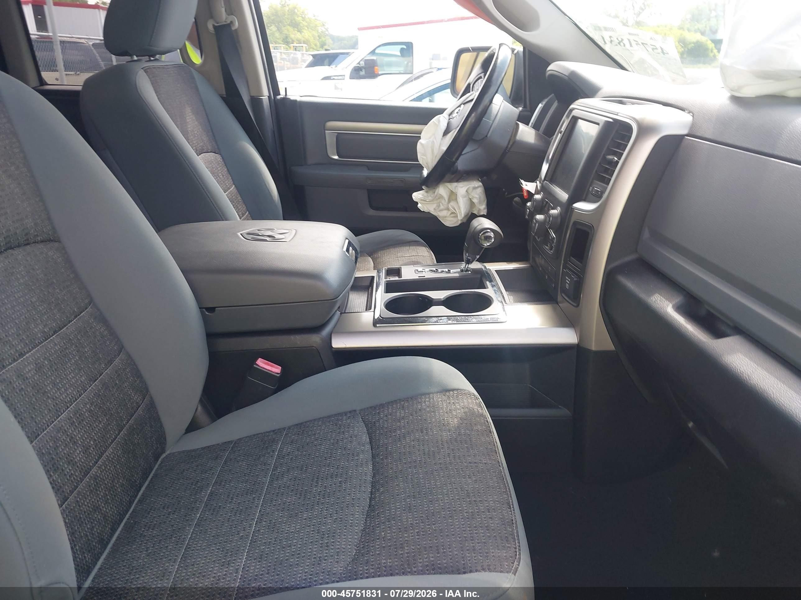 2013 Ram 1500 Outdoorsman Black vin: 1C6RR7GT5DS556926