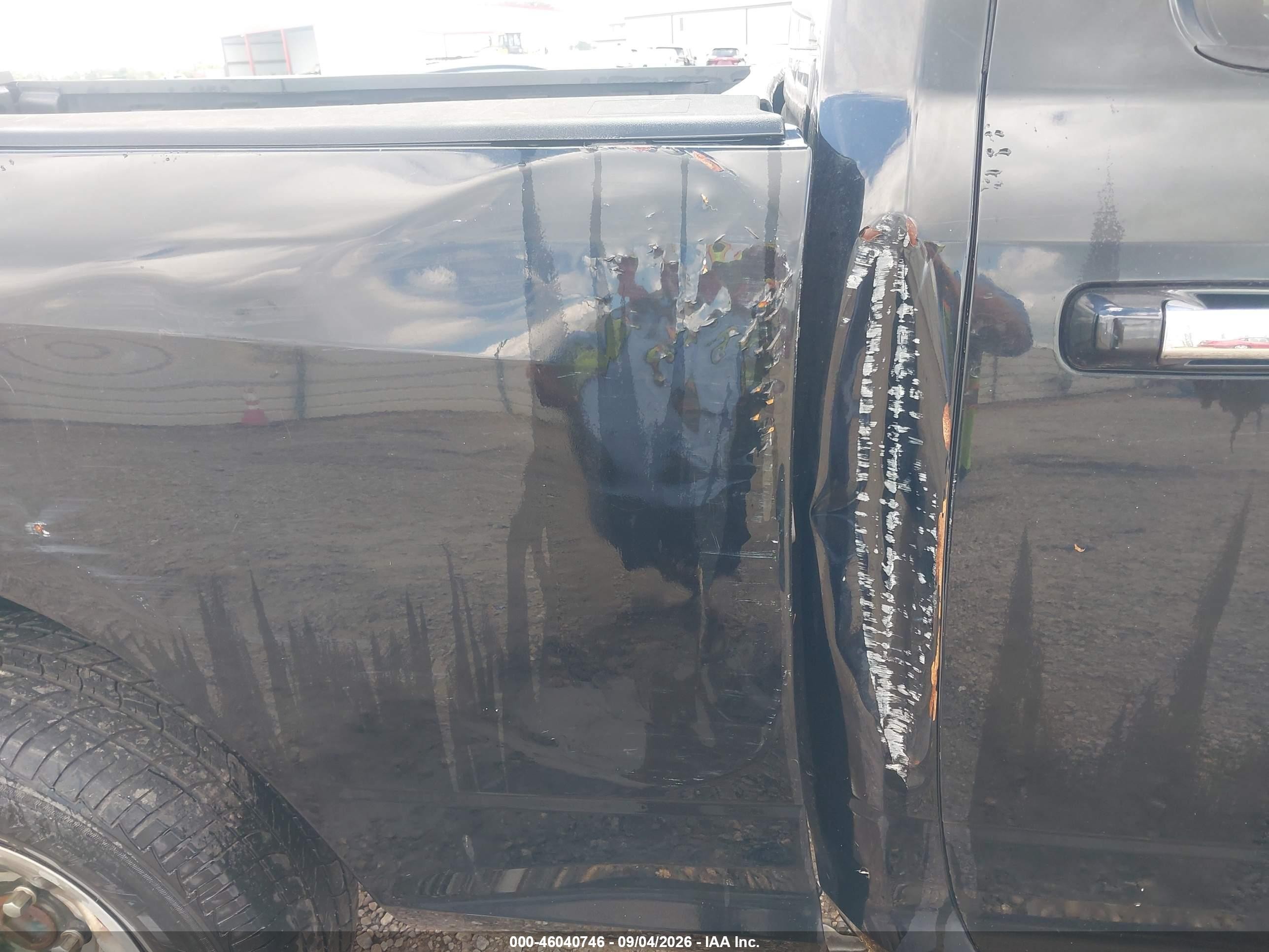 2013 Ram 1500 Slt Black vin: 1C6RR7GT5DS609639