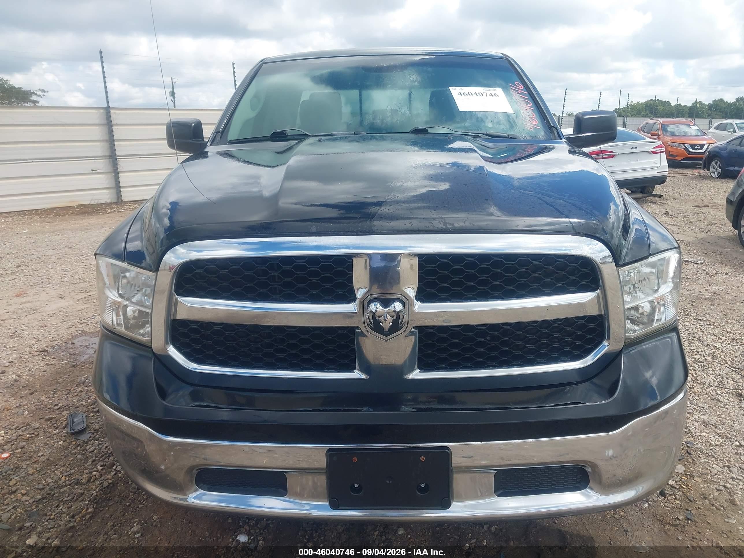 2013 Ram 1500 Slt Black vin: 1C6RR7GT5DS609639