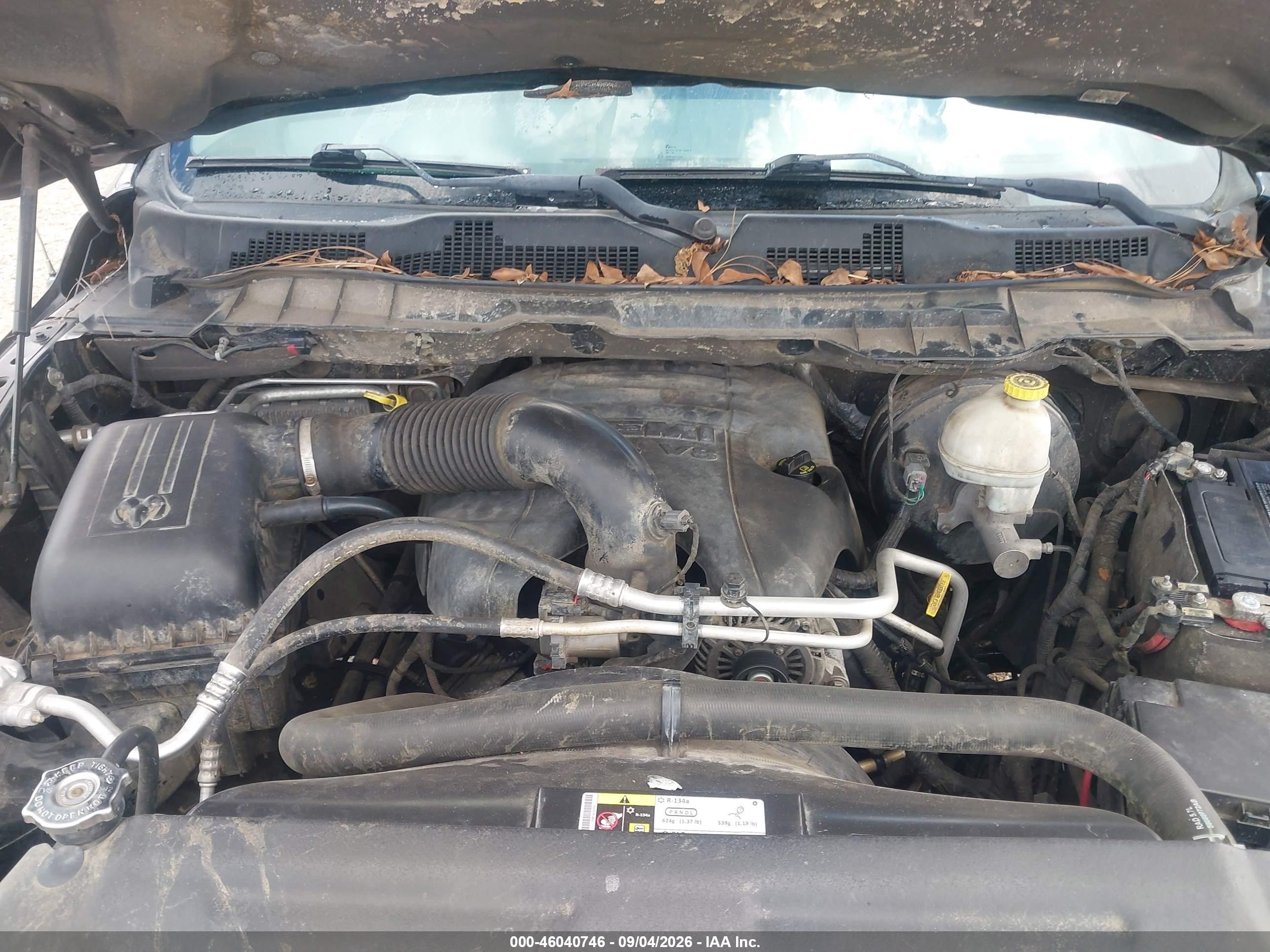 2013 Ram 1500 Slt Black vin: 1C6RR7GT5DS609639
