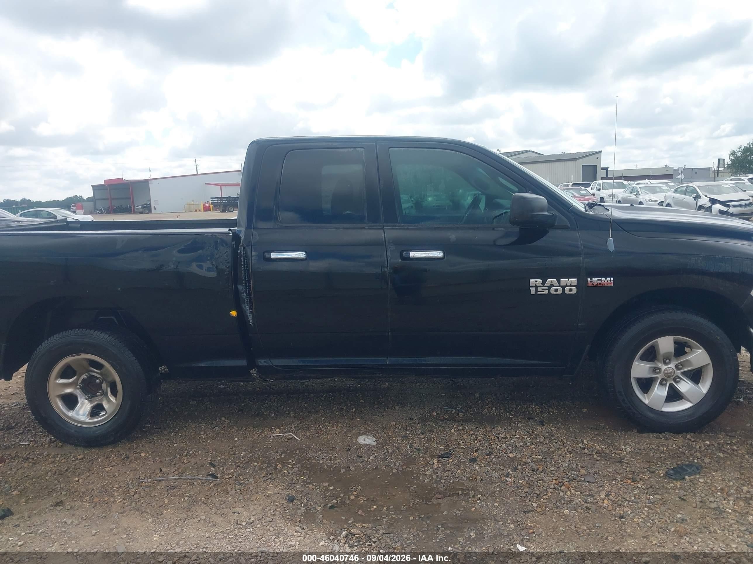 2013 Ram 1500 Slt Black vin: 1C6RR7GT5DS609639