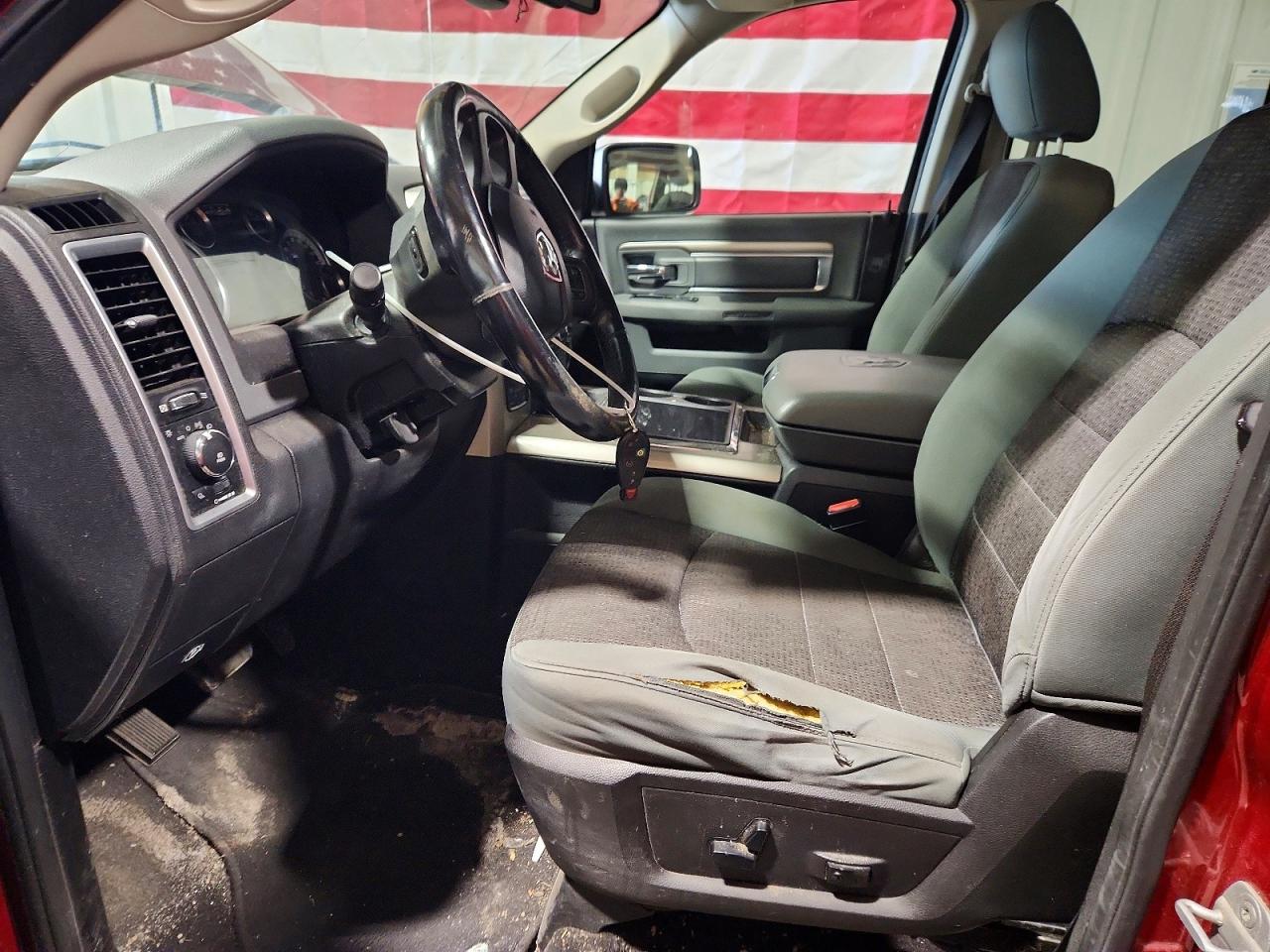 2013 Ram 1500 Slt Red vin: 1C6RR7GT5DS658341