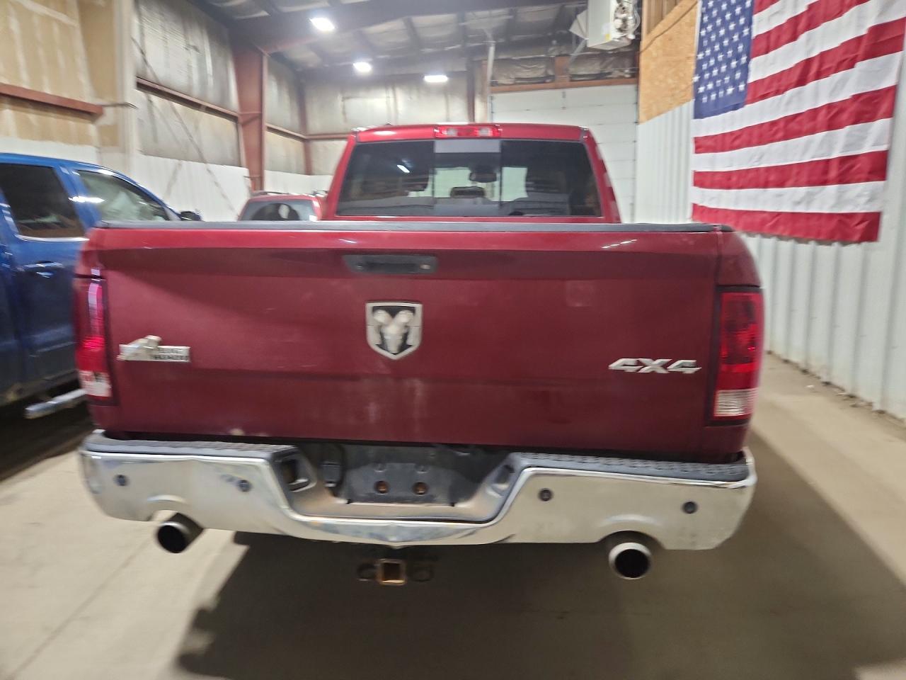 2013 Ram 1500 Slt Red vin: 1C6RR7GT5DS658341