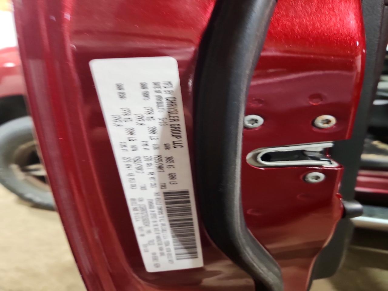 2013 Ram 1500 Slt Red vin: 1C6RR7GT5DS658341