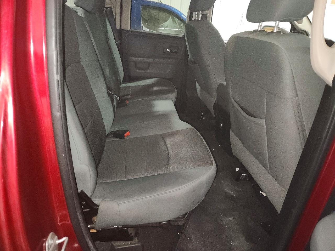 2013 Ram 1500 Slt Red vin: 1C6RR7GT5DS658341
